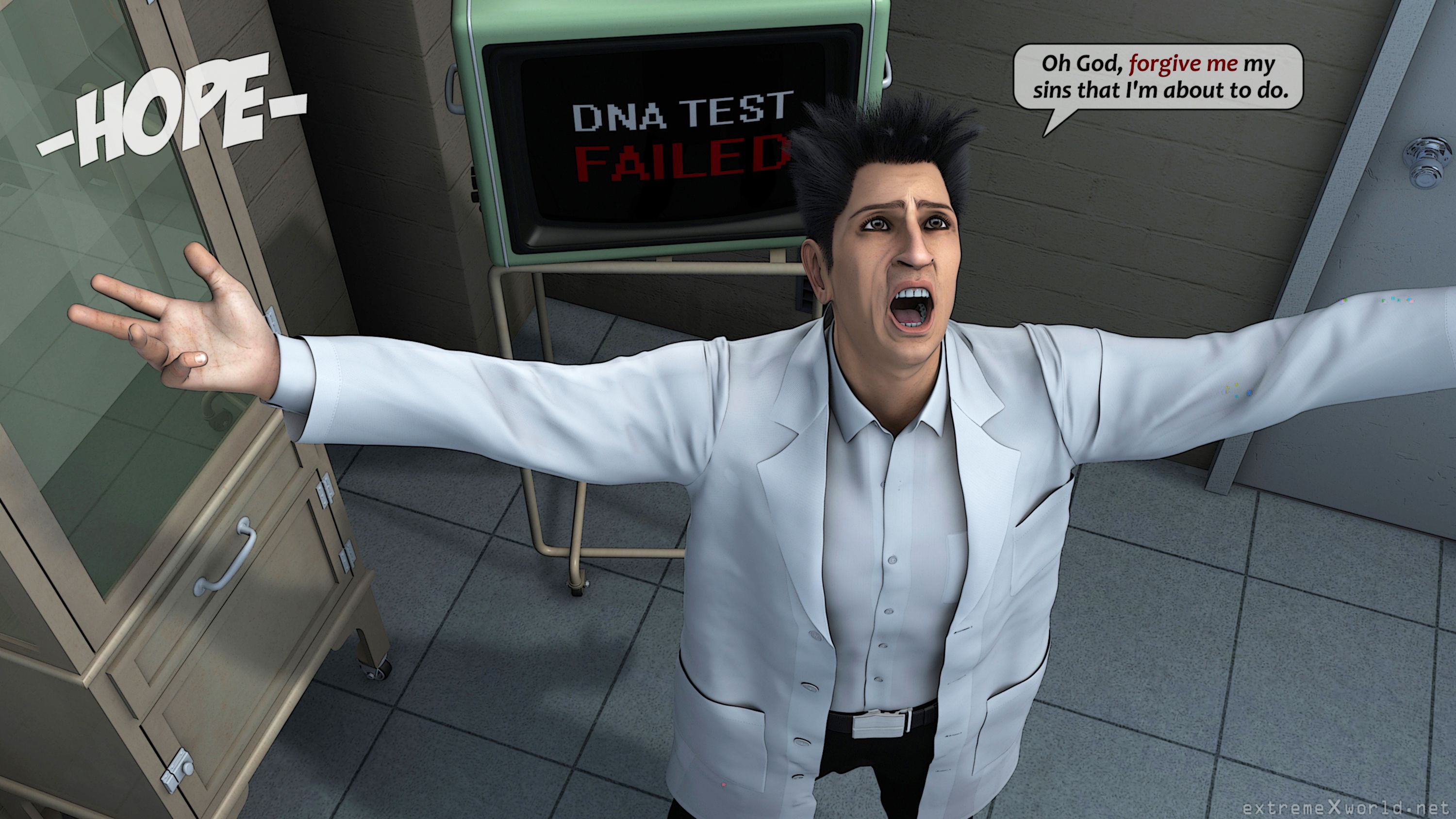 DNA Experiment [ExtremeXWorld] 1 . DNA Experiment  - Chapter 1 [ExtremeXWorld] – page 8