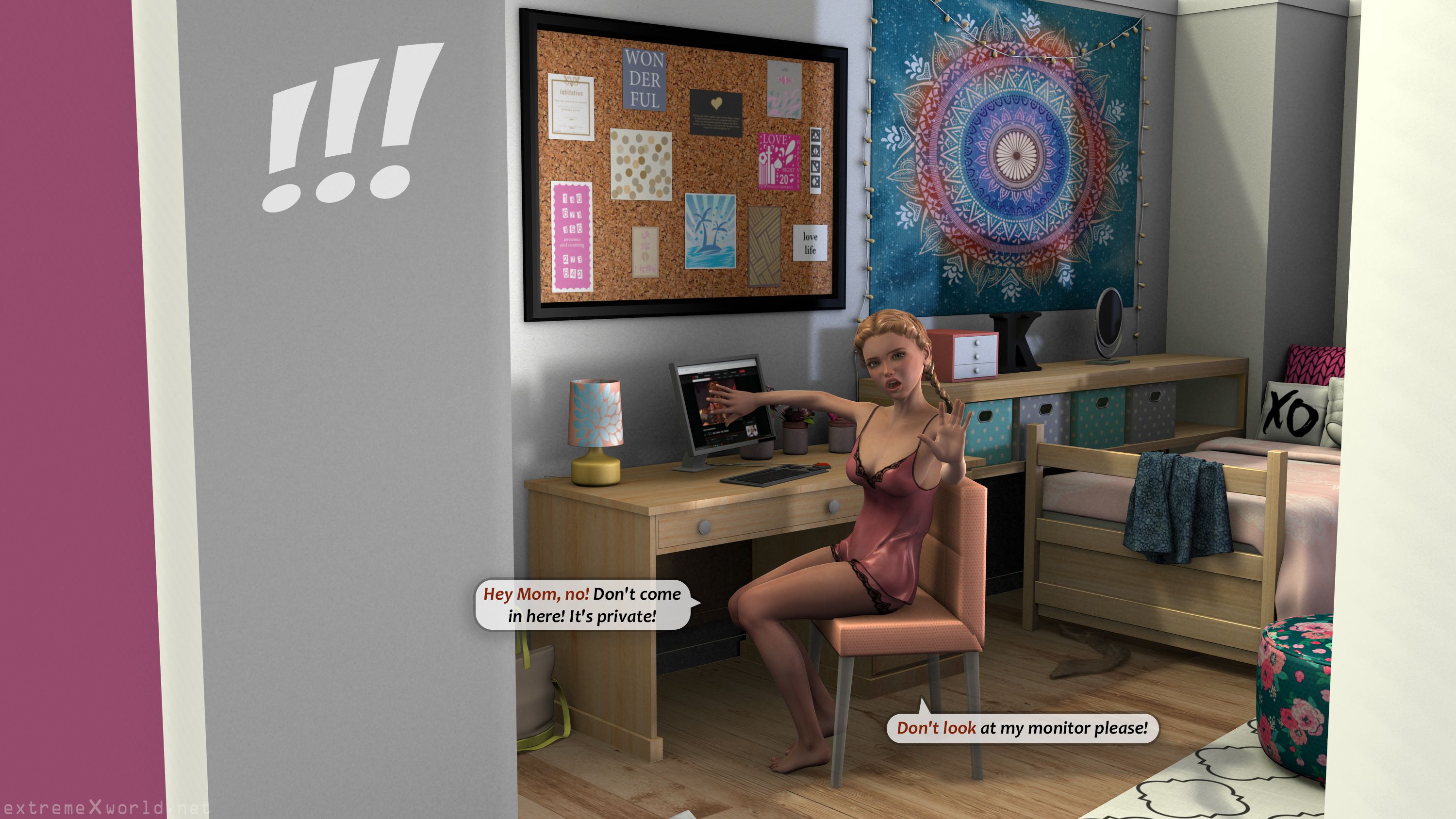 First Lesson [ExtremeXWorld] 1 . First Lesson - Chapter 1 [ExtremeXWorld] – page 13