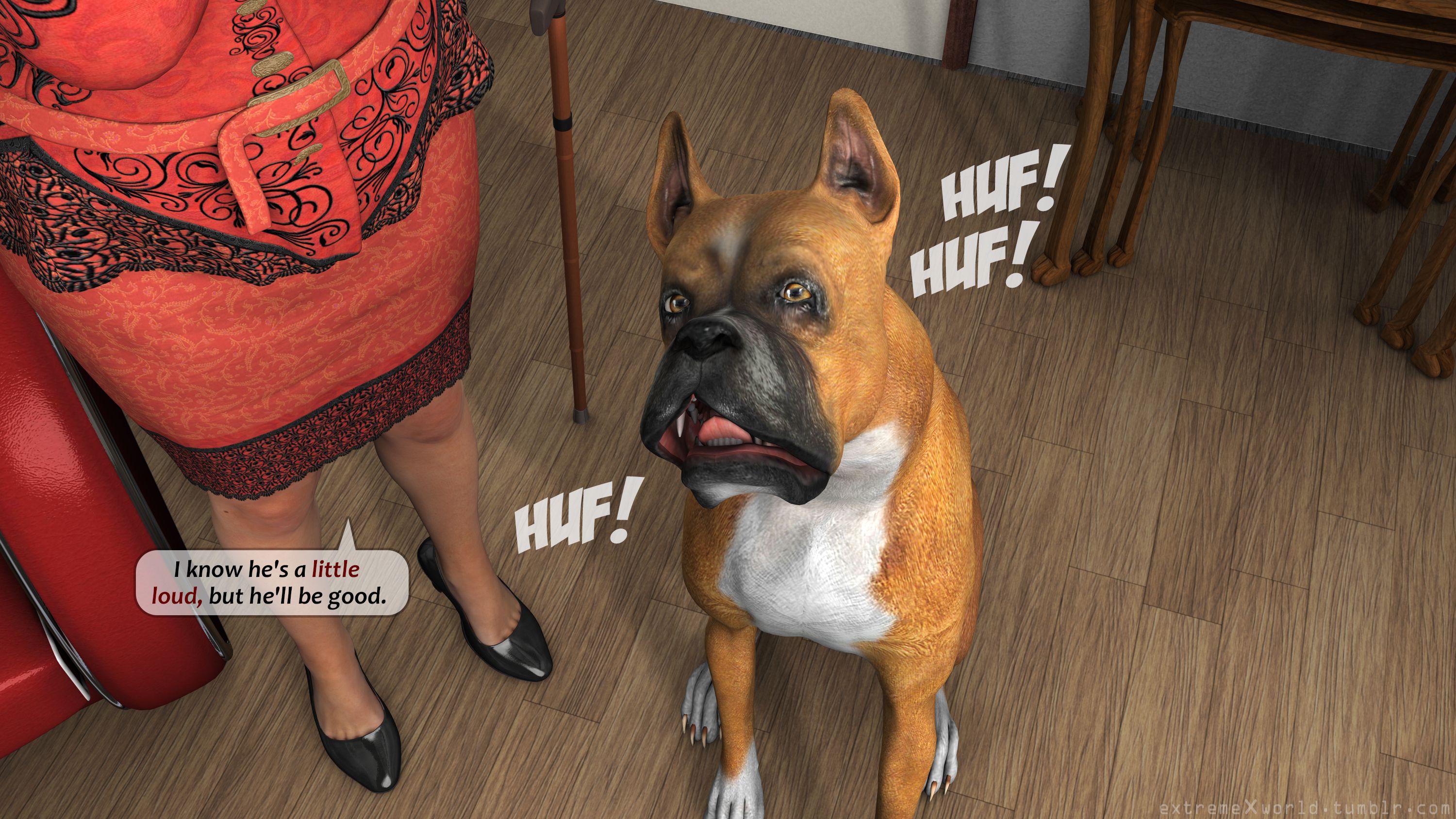 Sally &amp; Bark [ExtremeXWorld] 1 . Sally & Bark - Chapter 1 [ExtremeXWorld] – page 10