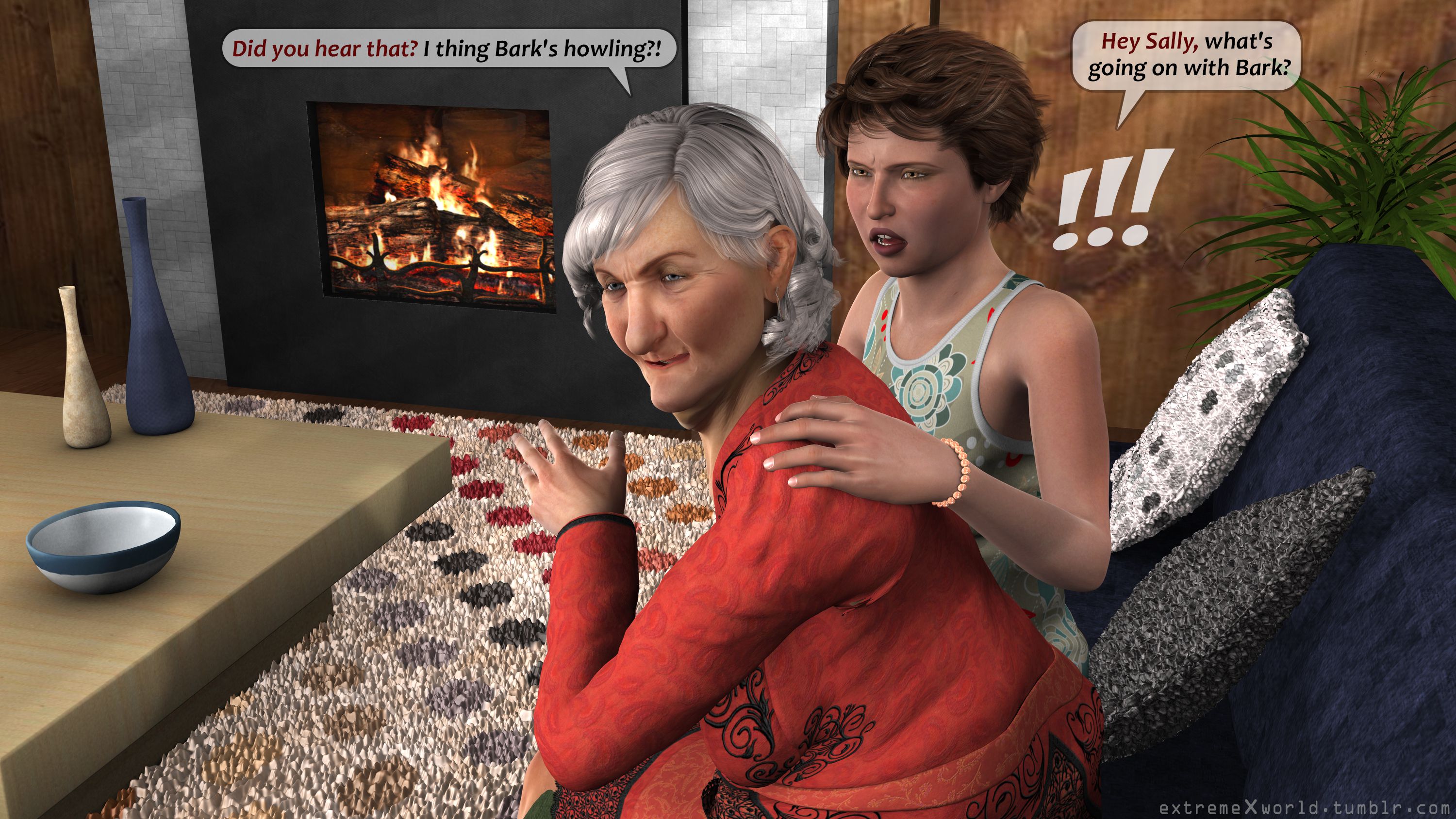 Sally &amp; Bark [ExtremeXWorld] 1 . Sally & Bark - Chapter 1 [ExtremeXWorld] – page 55