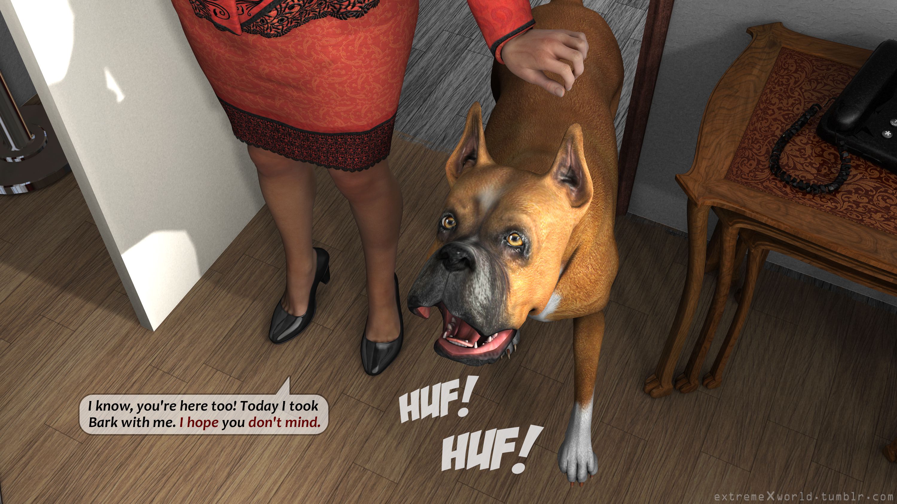 Sally &amp; Bark [ExtremeXWorld] 1 . Sally & Bark - Chapter 1 [ExtremeXWorld] – page 8