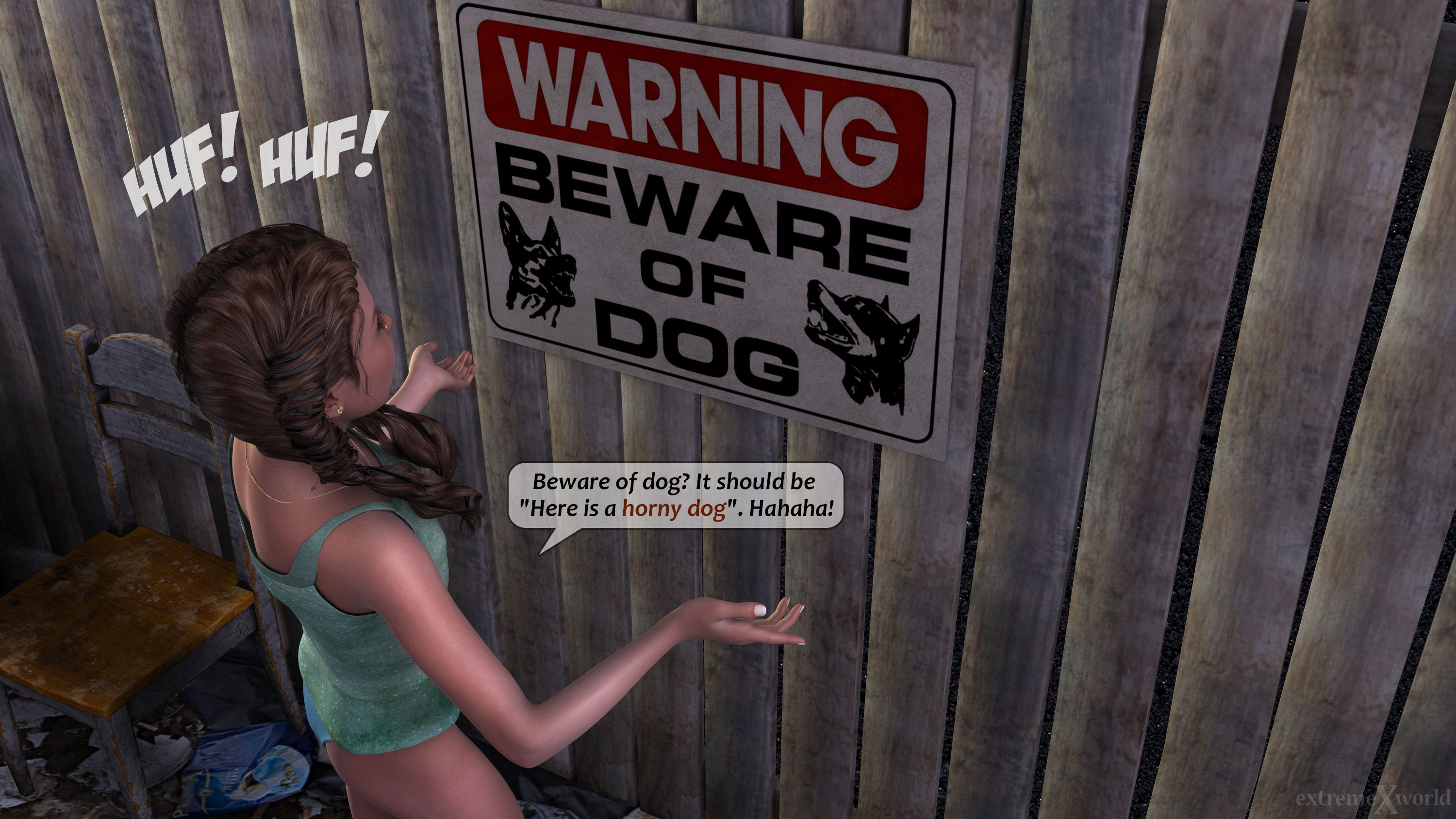Sally &amp; Bark [ExtremeXWorld] 2 . Sally & Bark  - Chapter 2 [ExtremeXWorld] – page 21