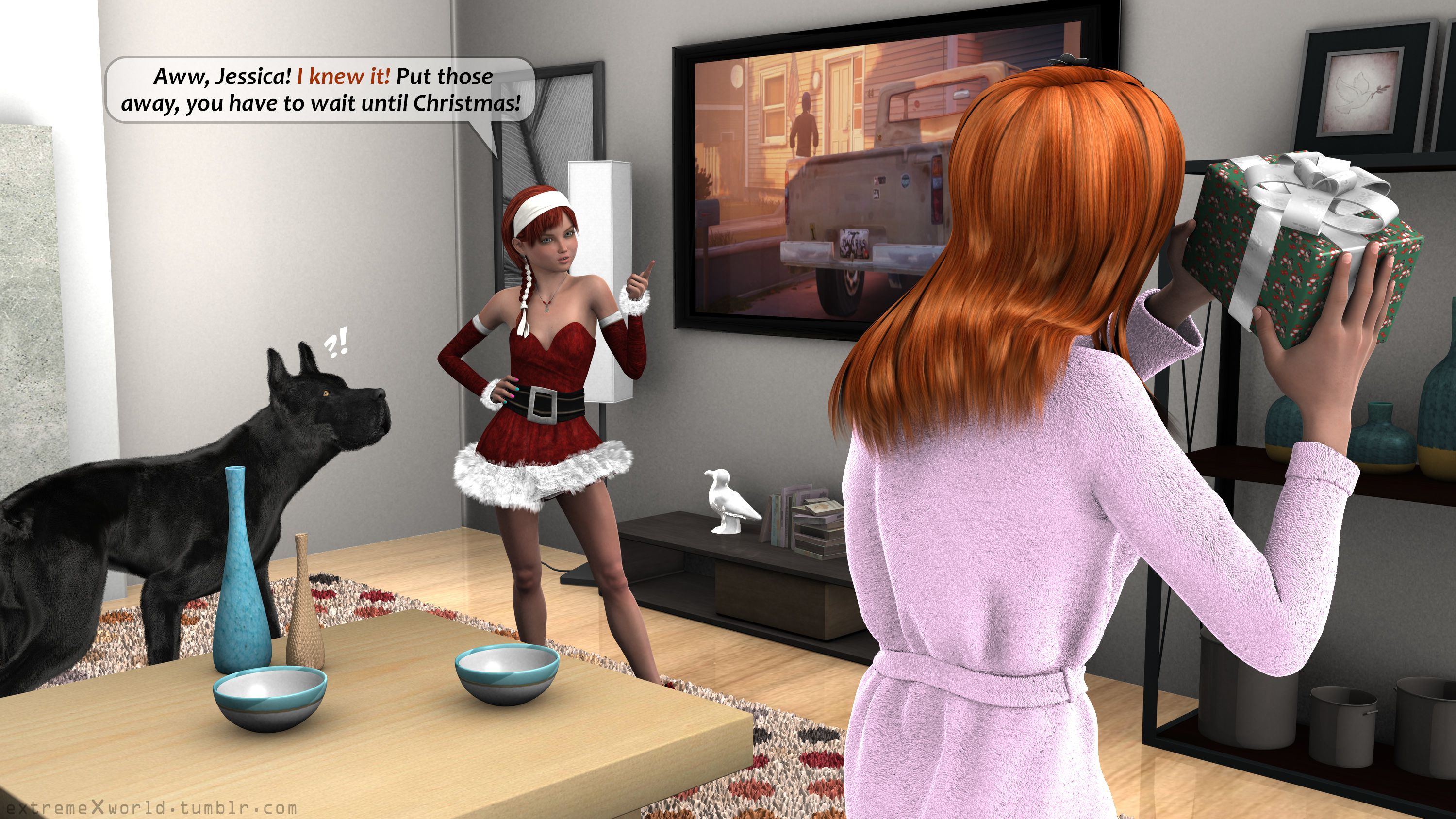 Santa’s Little Helper [ExtremeXWorld] 1 . Santa's Little Helper - Chapter 1 [ExtremeXWorld] – page 6
