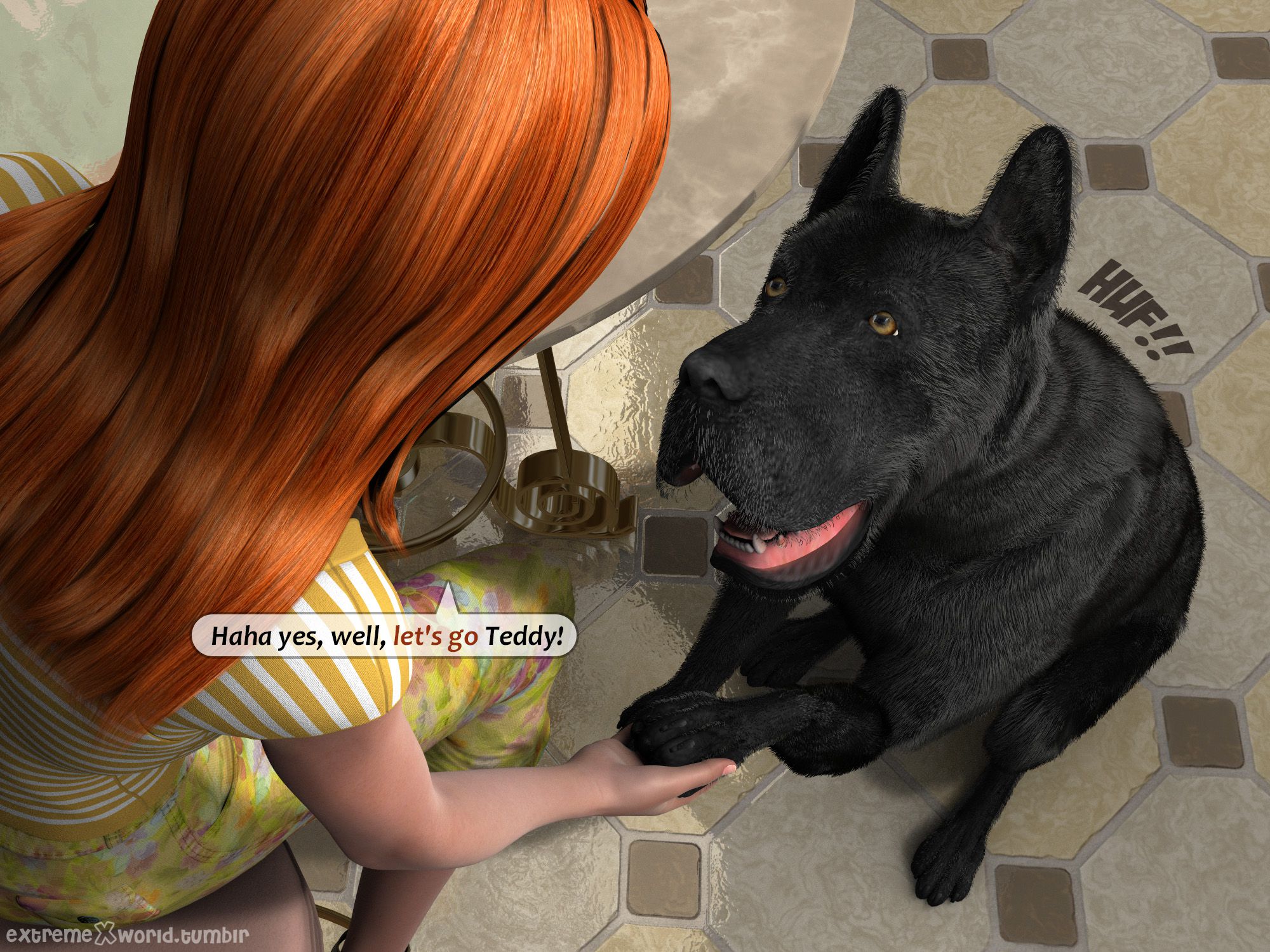 Teddy’s Birthday [ExtremeXWorld] 1 . Teddy's Birthday - Chapter 1 [ExtremeXWorld] – page 12