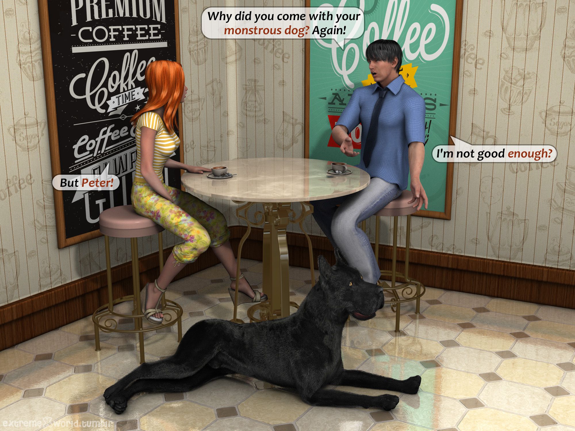 Teddy’s Birthday [ExtremeXWorld] 1 . Teddy's Birthday - Chapter 1 [ExtremeXWorld] – page 4