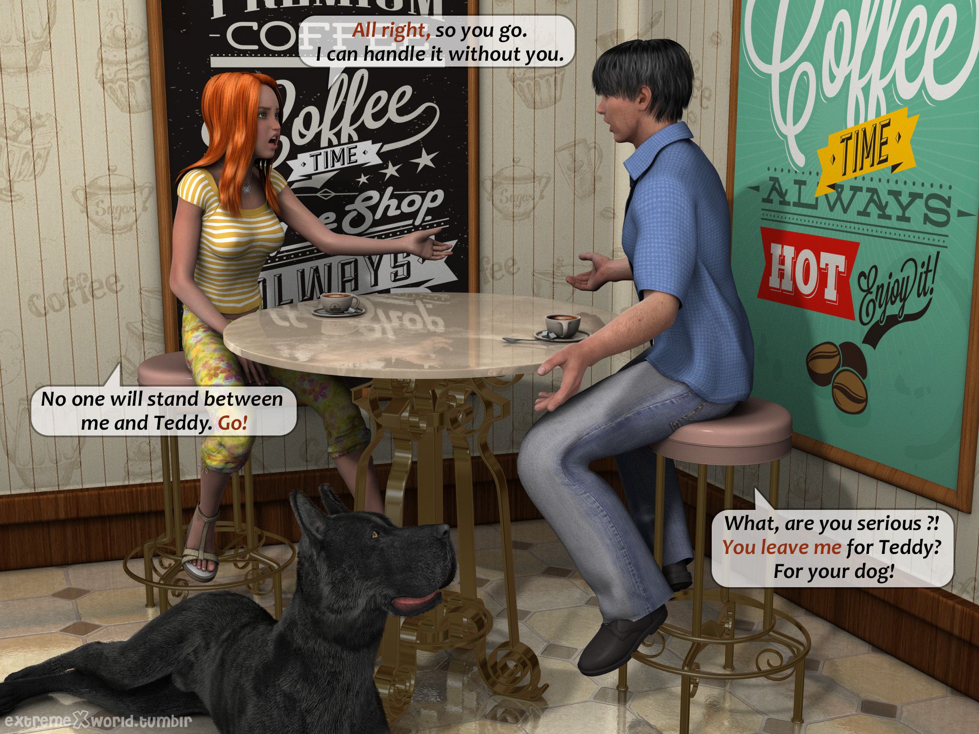 Teddy’s Birthday [ExtremeXWorld] 1 . Teddy's Birthday - Chapter 1 [ExtremeXWorld] – page 8