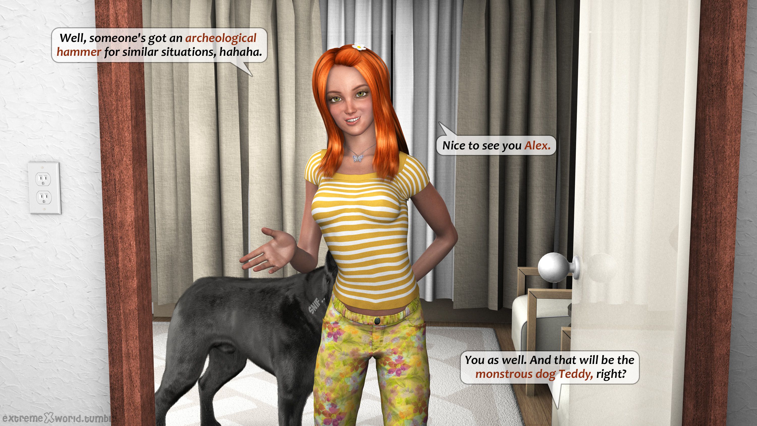 Weekend With My Aunt Jessica [ExtremeXWorld] 1 . Weekend With My Aunt Jessica  - Chapter 1 [ExtremeXWorld] – page 15