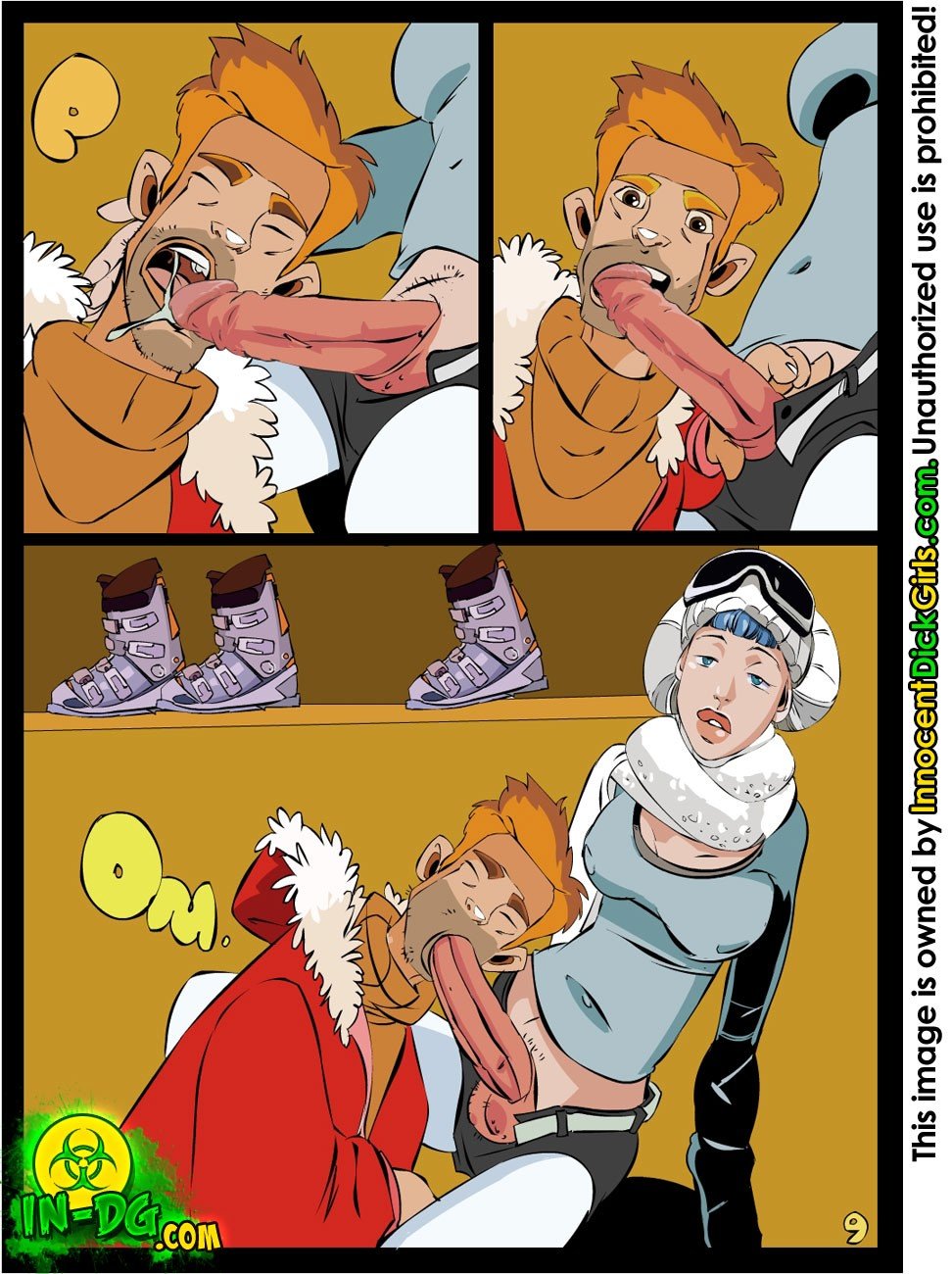 The Free Ski Pass [InnocentDickGirls] 1 . The Free Ski Pass - Chapter 1 [InnocentDickGirls] – page 9
