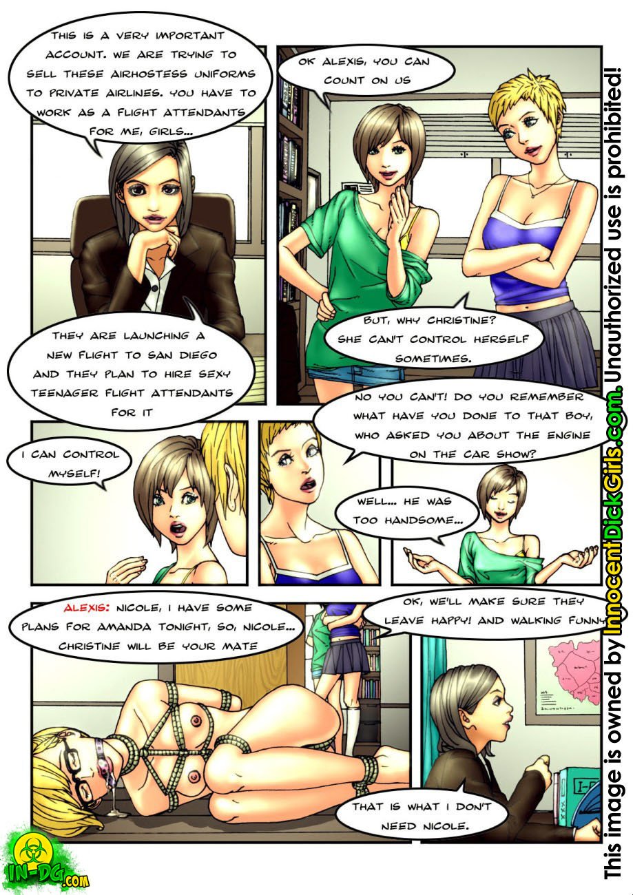 The Futa Fight – Nicole, Christine [InnocentDickGirls] 1 . The Futa Fight - Chapter 1 [InnocentDickGirls] – page 2