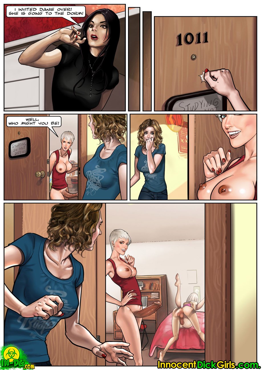 The Old College Try [InnocentDickGirls] 1 . The Old College Try - Chapter 1 [InnocentDickGirls] – page 9