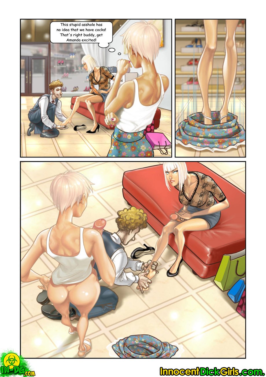 The Shopaholic – Amanda, Nicole [InnocentDickGirls] 1 . The Shopaholic - Chapter 1 [InnocentDickGirls] – page 8