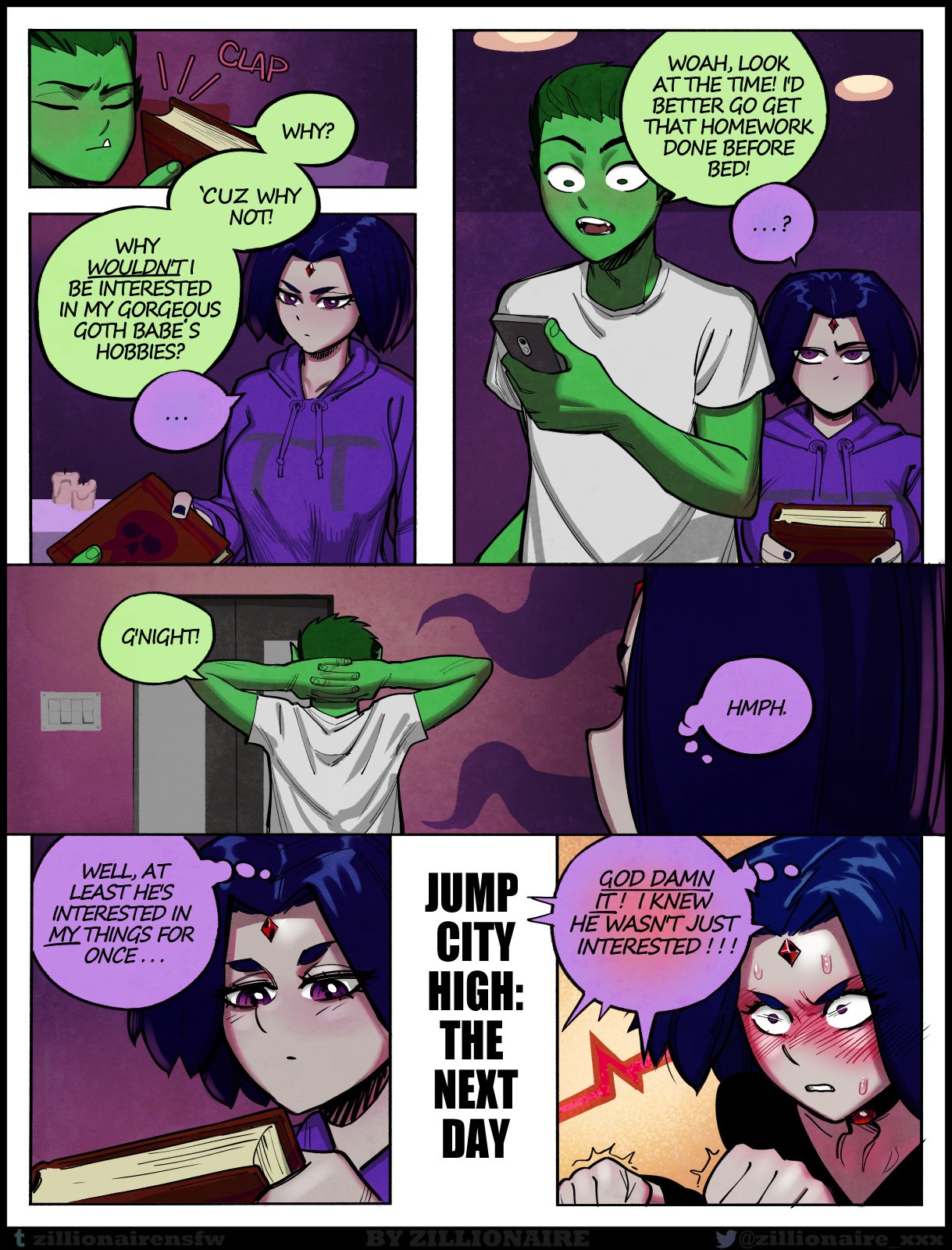 Luckless (Teen Titans) [Zillionaire] 1 . Luckless - Chapter 1 (Teen Titans) [Zillionaire] – page 4
