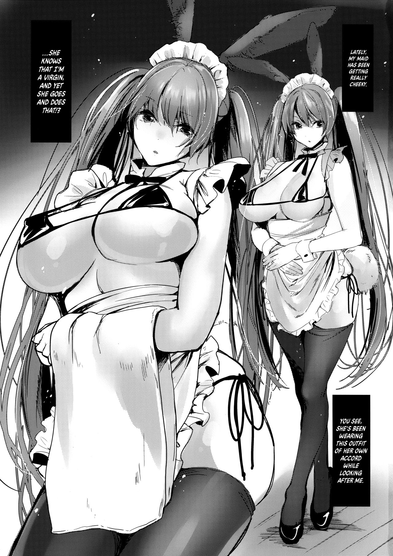 The Bunny Maid’s Provocation [Amane Ruri] 1 . The Bunny Maid's Provocation  - Chapter 1 [Amane Ruri] – page 2