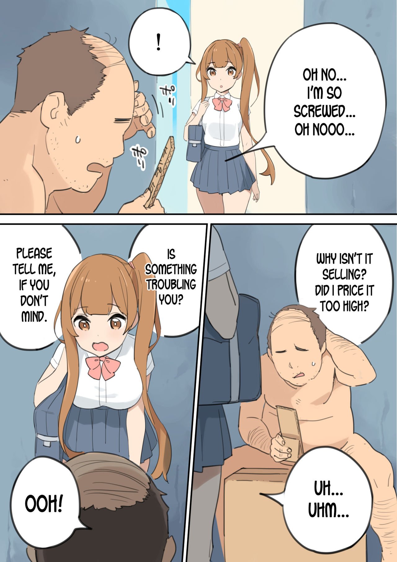 The Cock-Selling Middle Aged Man [Irotenya] 1 . The Cock-Selling Middle Aged Man - Chapter 1 [Irotenya] – page 7