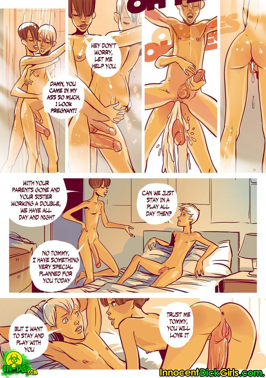 Tommy Likes Candy – Tommy, Christine, Smitha [InnocentDickGirls] 1 . Tommy Likes Candy - Chapter 1 [InnocentDickGirls] – page 3