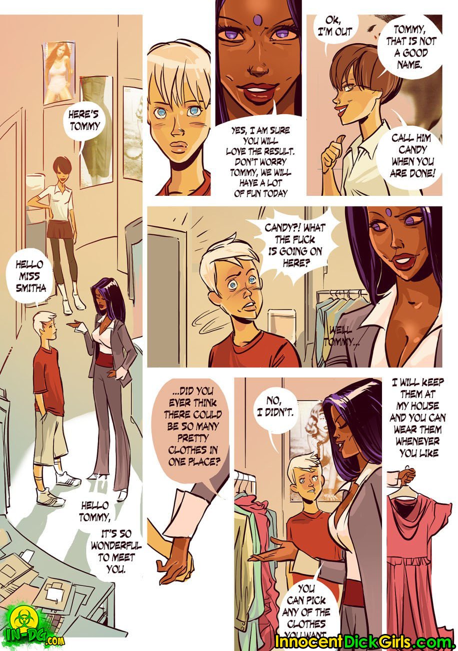Tommy Likes Candy – Tommy, Christine, Smitha [InnocentDickGirls] 1 . Tommy Likes Candy - Chapter 1 [InnocentDickGirls] – page 5