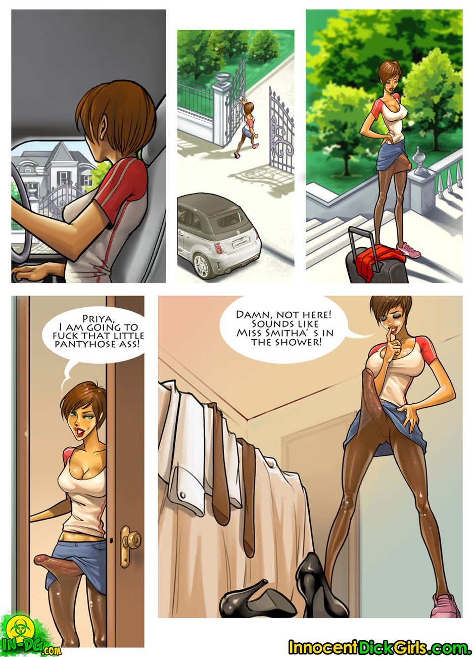 Who’s The Biggest? – Lissa, Christine [InnocentDickGirls] 1 . Who's The Biggest?  - Chapter 1 [InnocentDickGirls] – page 4