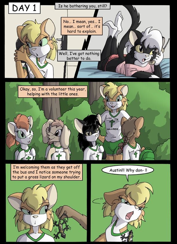 Amy’s Little Lamb – Summer Camp Adventure [Jay Naylor] 1 . Amy's Little Lamb - Summer Camp Adventure  - Chapter 1 [Jay Naylor] – page 3