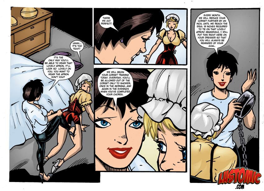 B2B: Boss To Bimbo [Lustomic] 3.5 . B2B: Boss To Bimbo - Made To Sissy Maid - Chapter 3 - No Text [Lustomic] – page 4