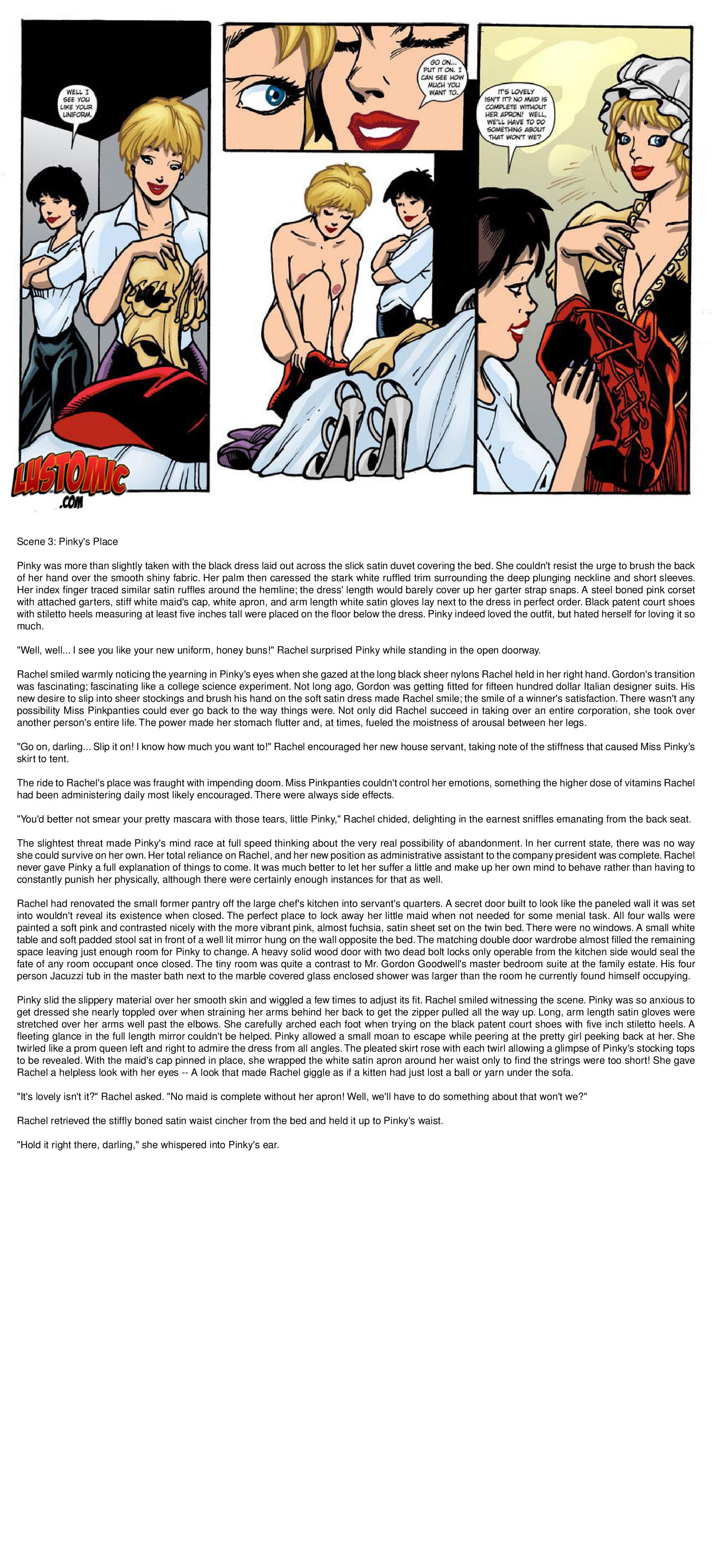 B2B: Boss To Bimbo [Lustomic] 3 . B2B: Boss To Bimbo - Made To Sissy Maid - Chapter 3 - Text [Lustomic] – page 3