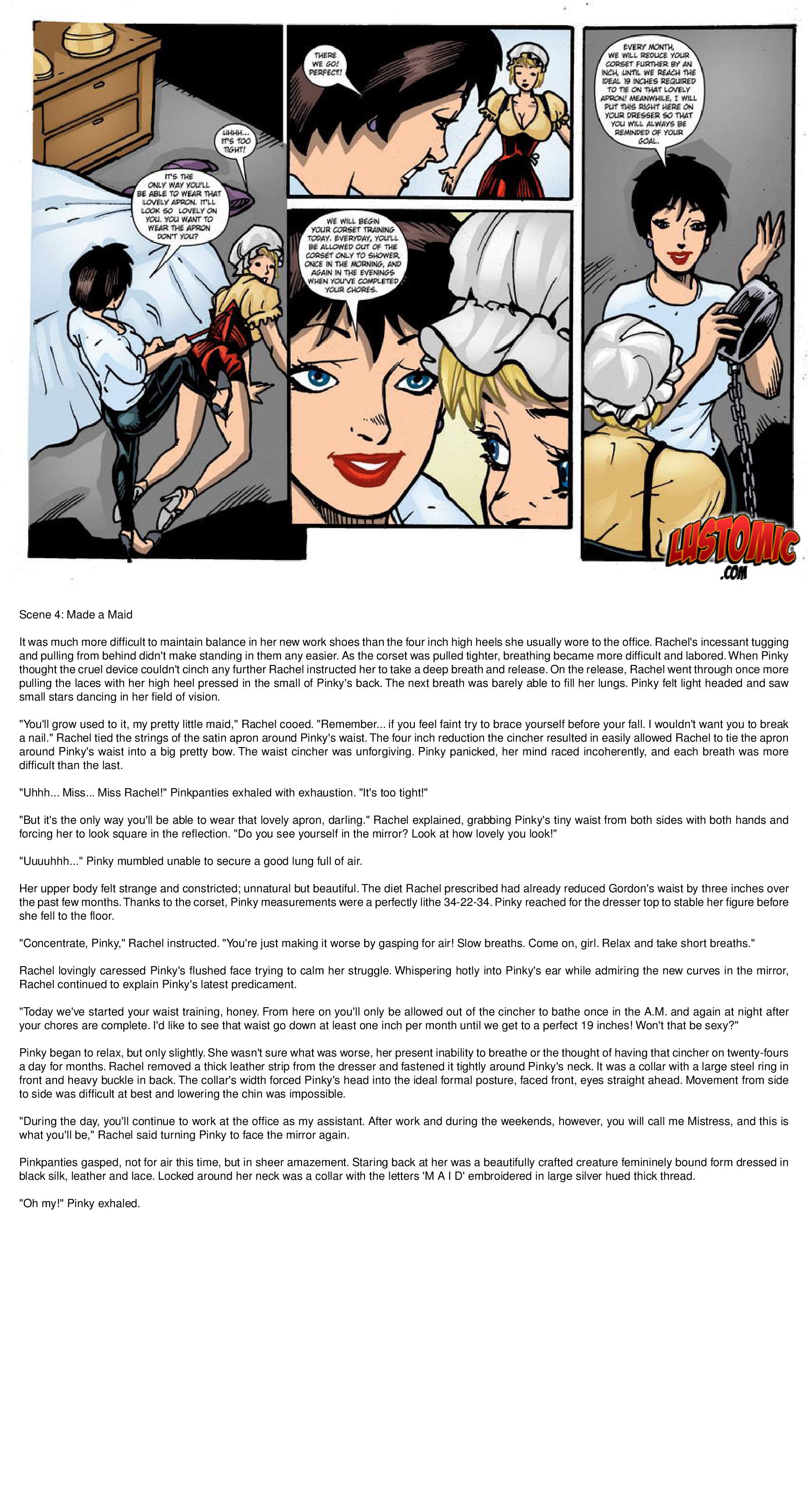 B2B: Boss To Bimbo [Lustomic] 3 . B2B: Boss To Bimbo - Made To Sissy Maid - Chapter 3 - Text [Lustomic] – page 4