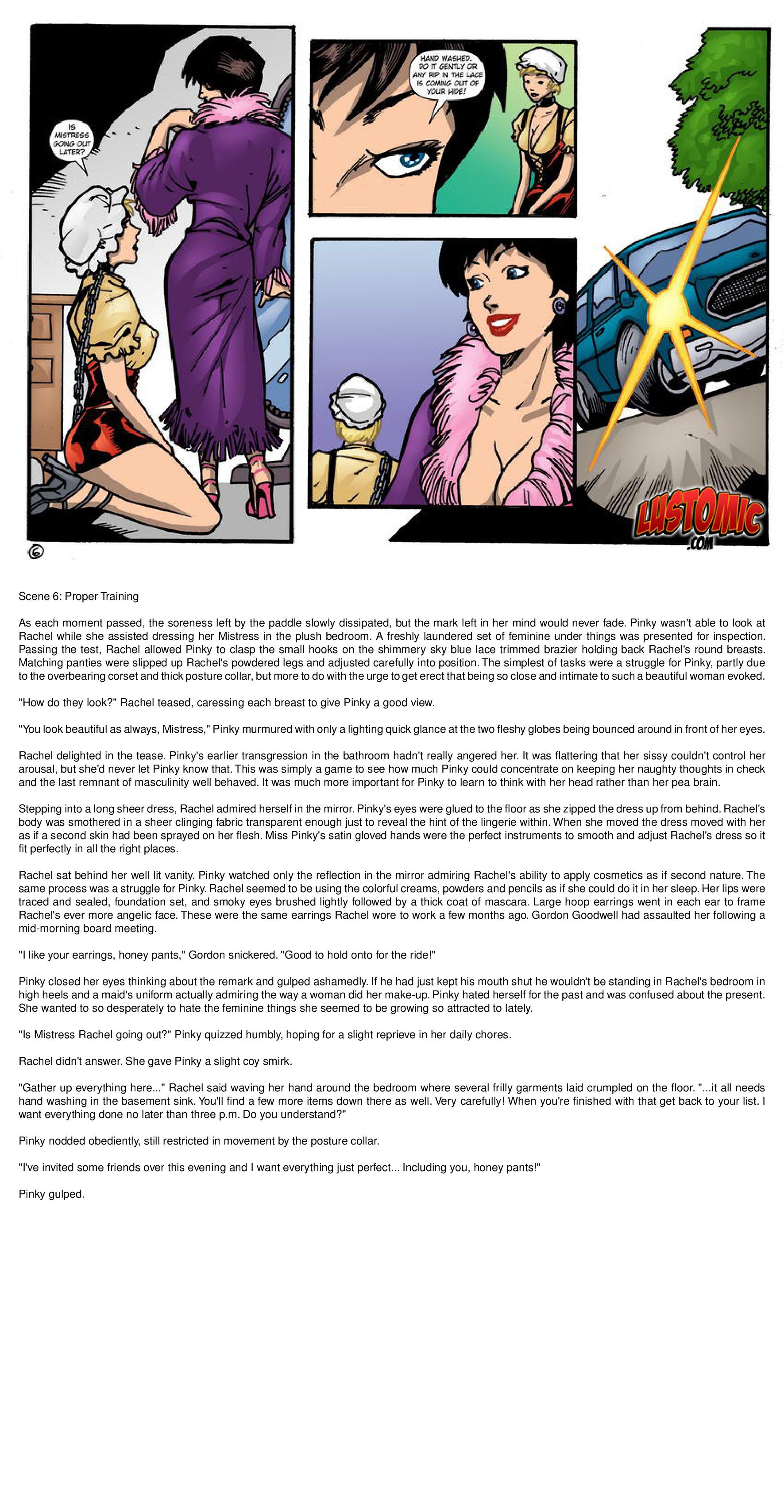 B2B: Boss To Bimbo [Lustomic] 3 . B2B: Boss To Bimbo - Made To Sissy Maid - Chapter 3 - Text [Lustomic] – page 6