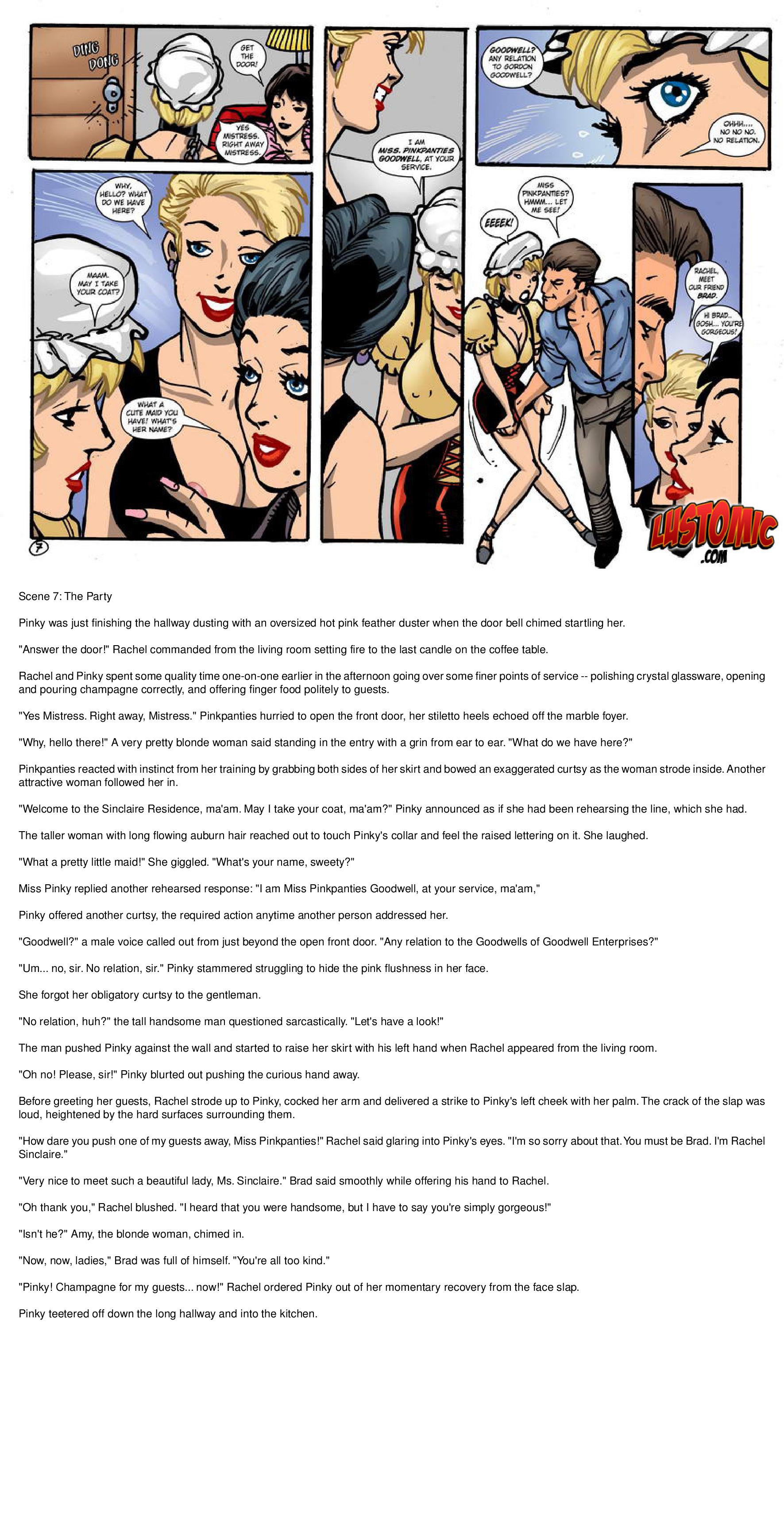 B2B: Boss To Bimbo [Lustomic] 3 . B2B: Boss To Bimbo - Made To Sissy Maid - Chapter 3 - Text [Lustomic] – page 7