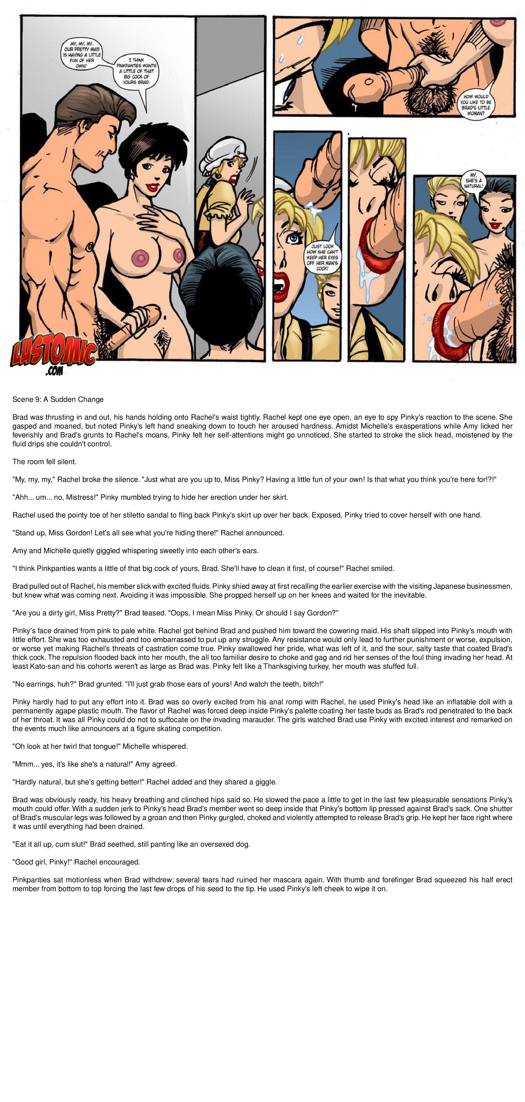B2B: Boss To Bimbo [Lustomic] 3 . B2B: Boss To Bimbo - Made To Sissy Maid - Chapter 3 - Text [Lustomic] – page 9