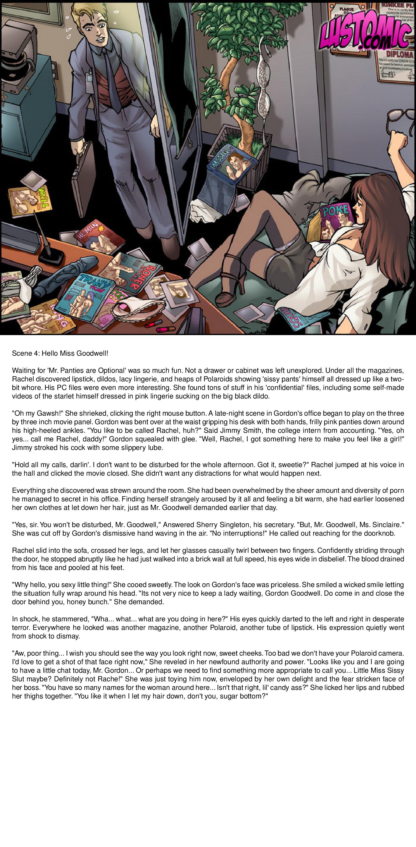 B2B: Boss To Bimbo [Lustomic] 1 . B2B: Boss To Bimbo - Chapter 1 - Text [Lustomic] – page 4
