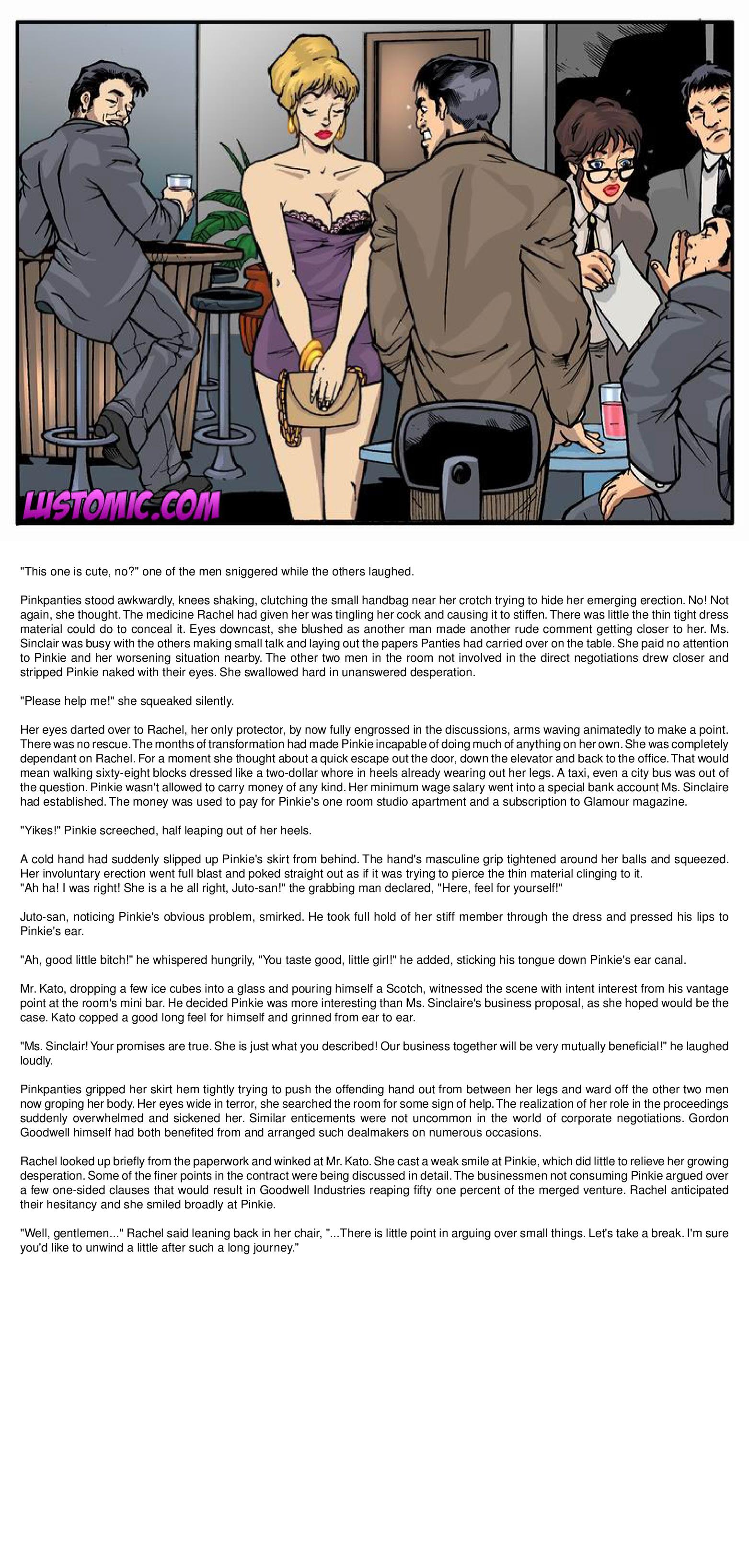 B2B: Boss To Bimbo [Lustomic] 2 . B2B: Boss To Bimbo - A Deal Maker - Chapter 2 - Text [Lustomic] – page 4