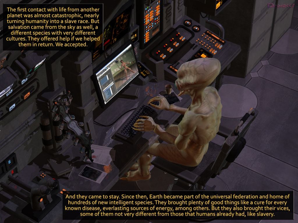Herd [3DMonsterStories] 1 . Herd - Chapter 1 [3DMonsterStories] – page 2