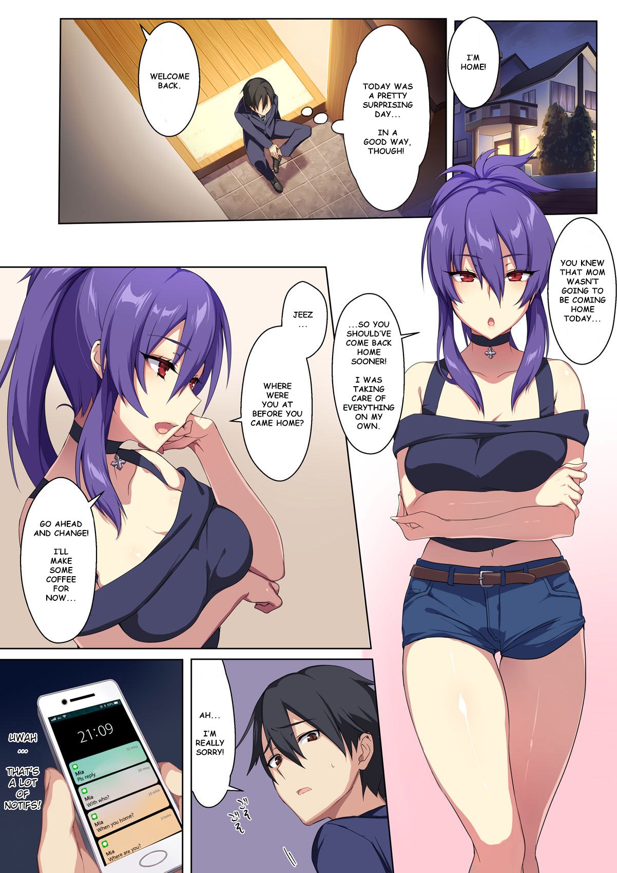 Kyou sei Renai Ore to Ane no Yuganda Kankei [Puu no Puupuupuu] 1 . Kyou sei Renai Ore to Ane no Yuganda Kankei  - Chapter 1 [Puu no Puupuupuu] – page 6