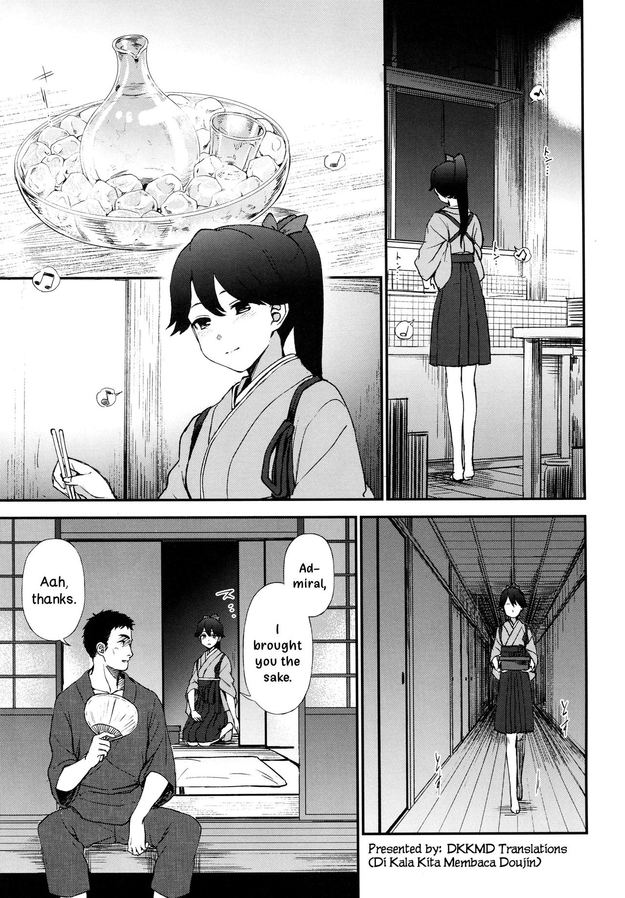 Miserably Drunk (Kantai Collection -KanColle-) [Kumada] 1 . Miserably Drunk  - Chapter 1 (Kantai Collection -KanColle-) [Kumada] – page 2