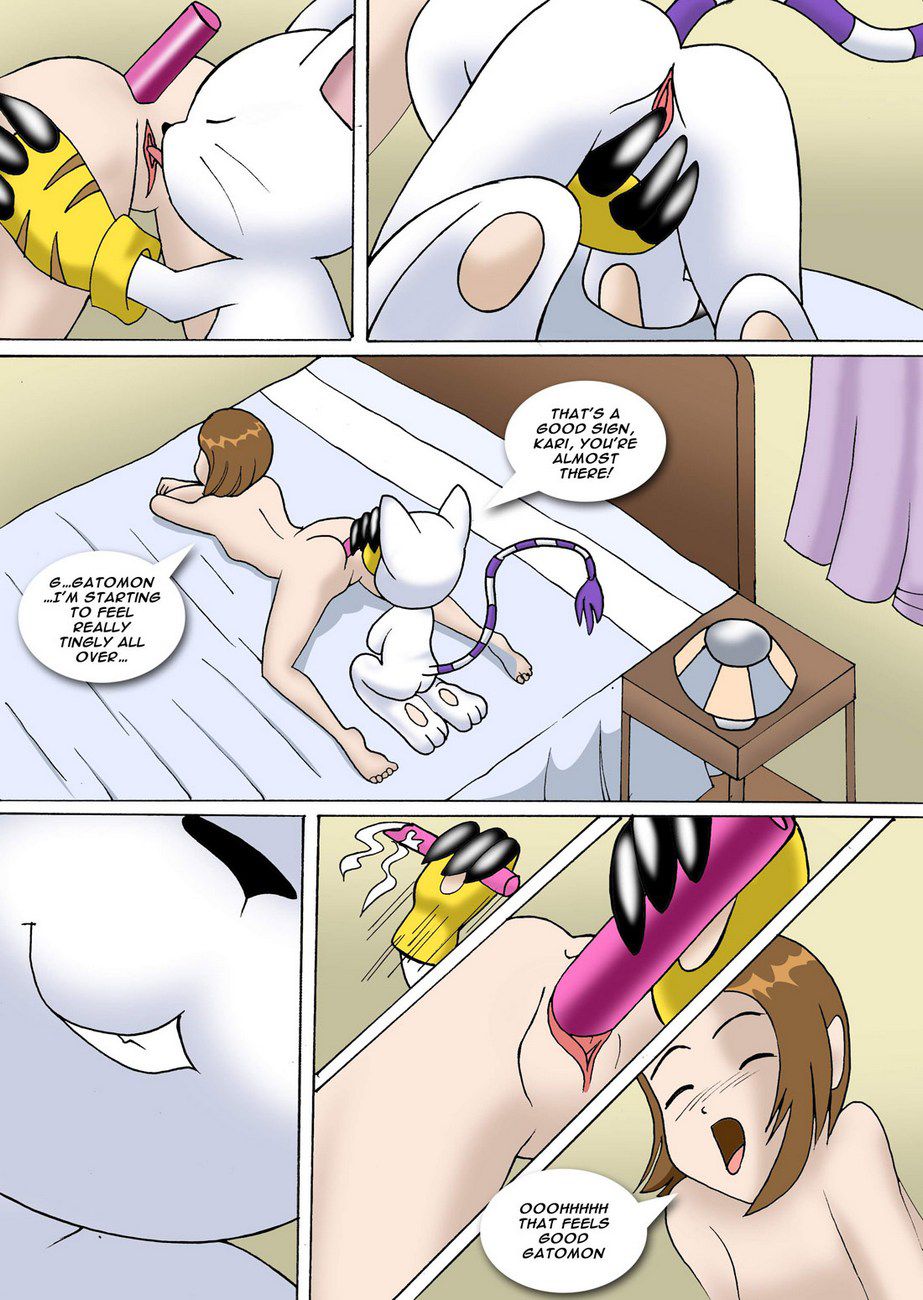 Gatomon’s Playtime (Digimon) [PalComix] 1 . Gatomon's Playtime - Chapter 1 (Digimon) [PalComix] – page 8