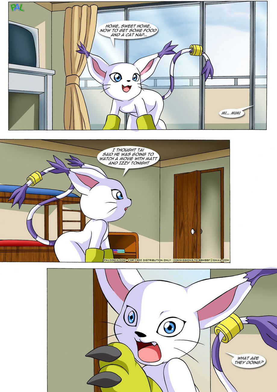 Movie Night At Tai’s (Digimon) [PalComix] 1 . Movie Night At Tai's  - Chapter 1 (Digimon) [PalComix] – page 14