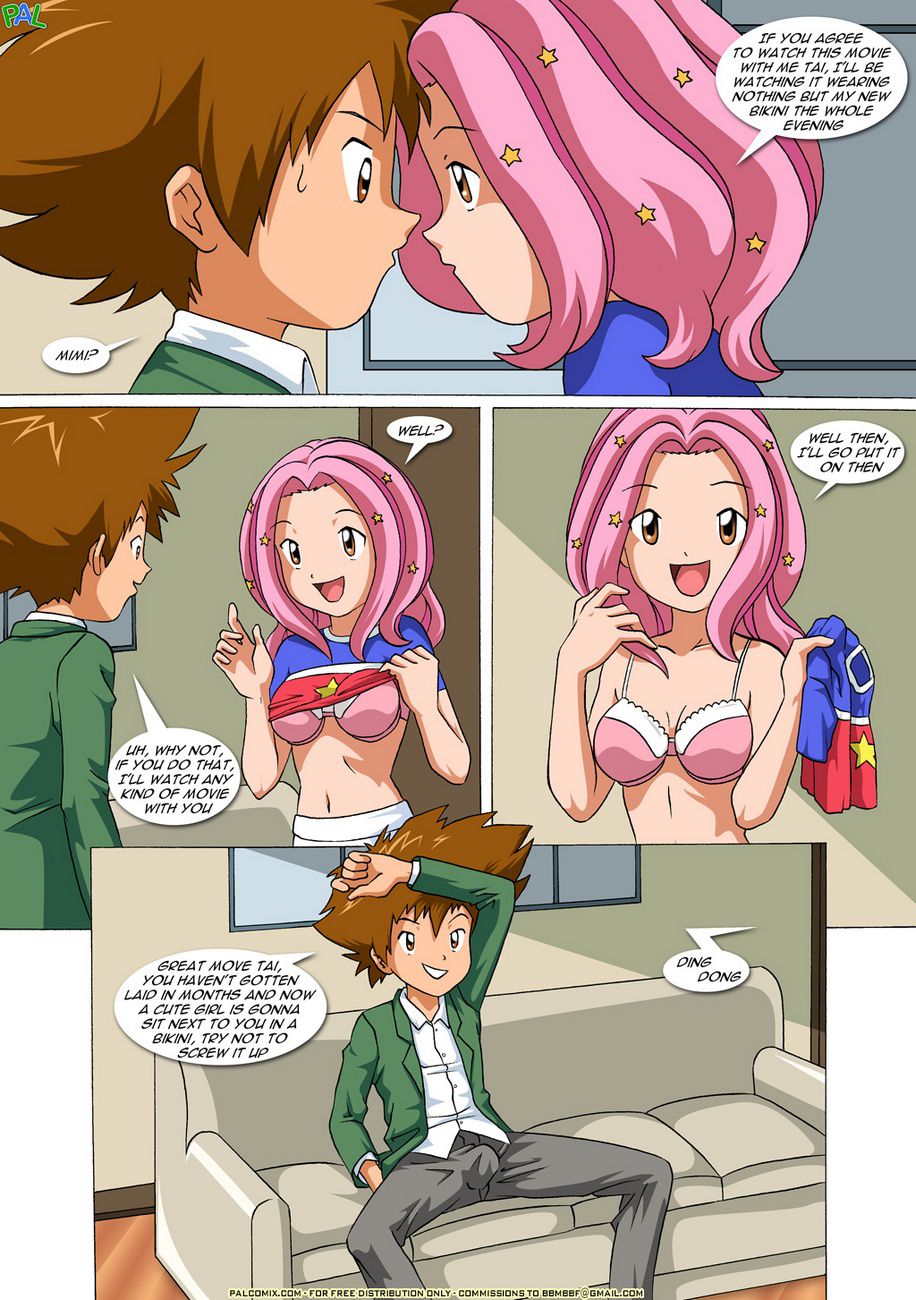 Movie Night At Tai’s (Digimon) [PalComix] 1 . Movie Night At Tai's  - Chapter 1 (Digimon) [PalComix] – page 5
