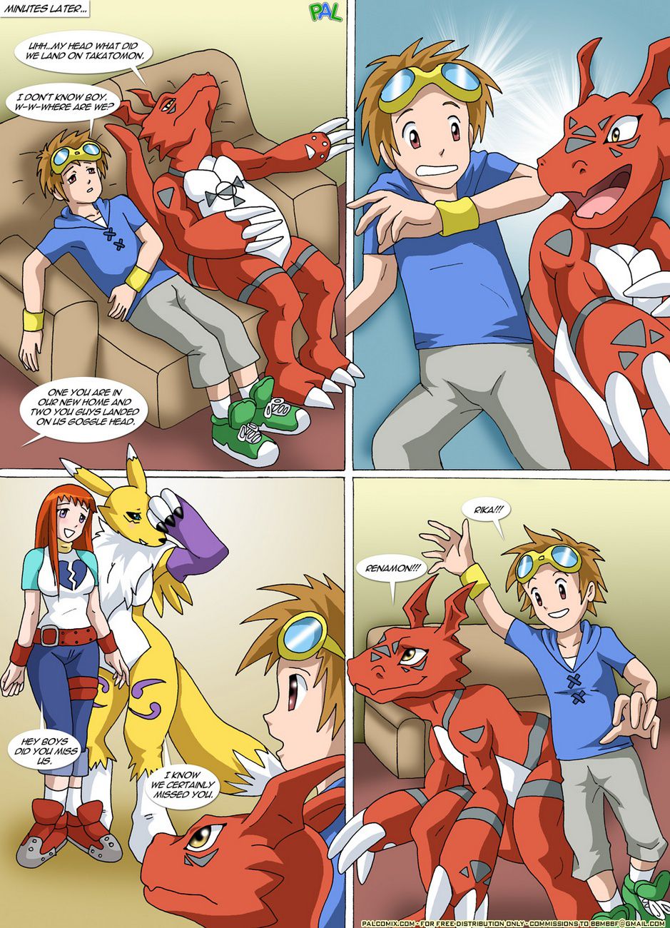 New Playmates (Digimon) [PalComix] 1 . New Playmates  - Chapter 1 (Digimon) [PalComix] – page 11