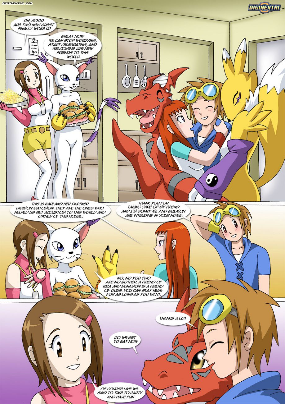 New Playmates (Digimon) [PalComix] 1 . New Playmates  - Chapter 1 (Digimon) [PalComix] – page 12