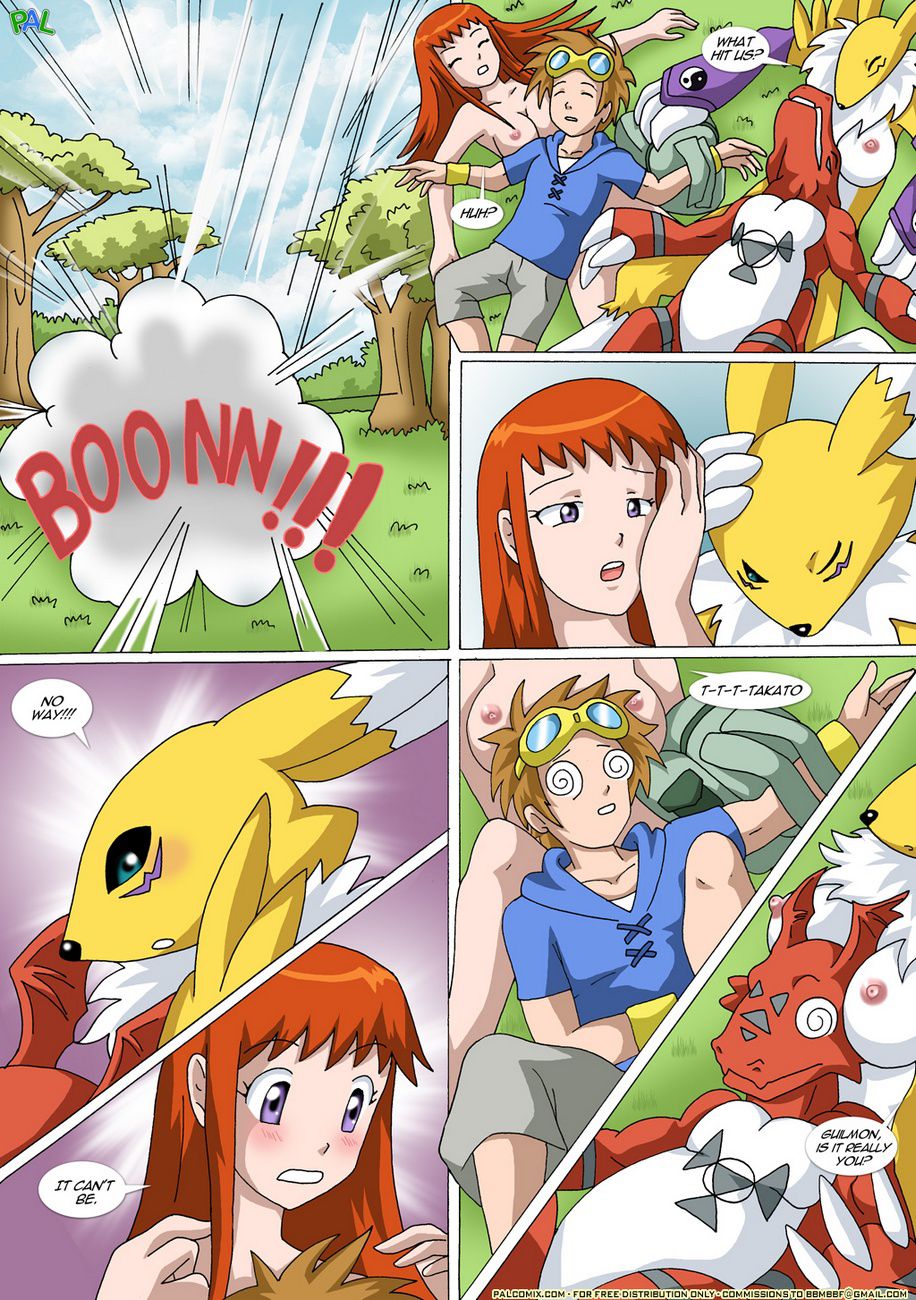 New Playmates (Digimon) [PalComix] 1 . New Playmates  - Chapter 1 (Digimon) [PalComix] – page 8