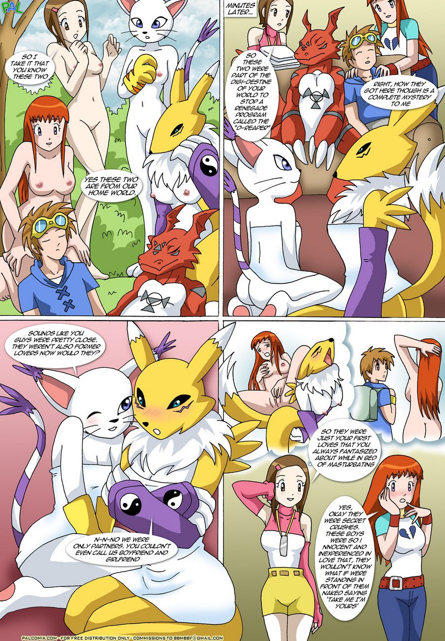 New Playmates (Digimon) [PalComix] 1 . New Playmates  - Chapter 1 (Digimon) [PalComix] – page 9