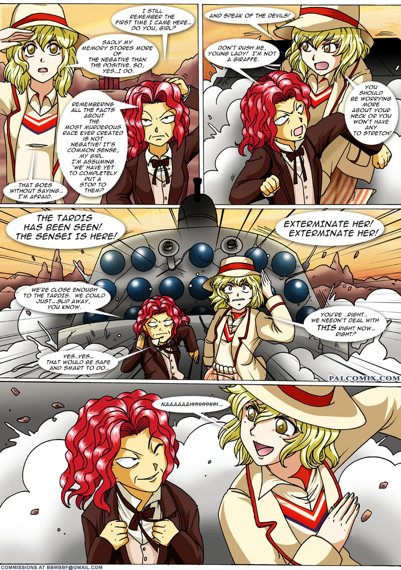 Dare Sensei (Doctor Who) [PalComix] 1 . Dare Sensei  - Chapter 1 (Doctor Who) [PalComix] – page 12
