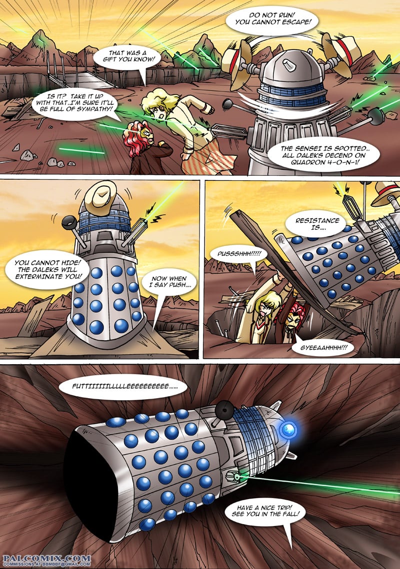 Dare Sensei (Doctor Who) [PalComix] 1 . Dare Sensei  - Chapter 1 (Doctor Who) [PalComix] – page 16
