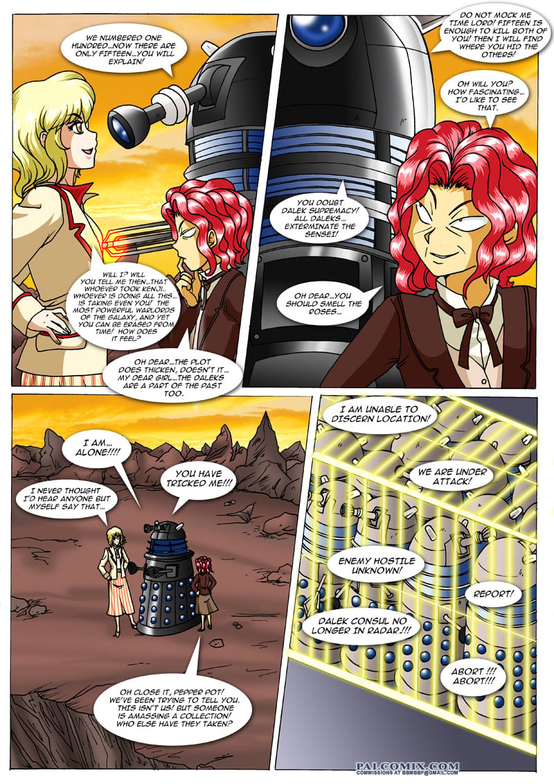 Dare Sensei (Doctor Who) [PalComix] 1 . Dare Sensei  - Chapter 1 (Doctor Who) [PalComix] – page 18