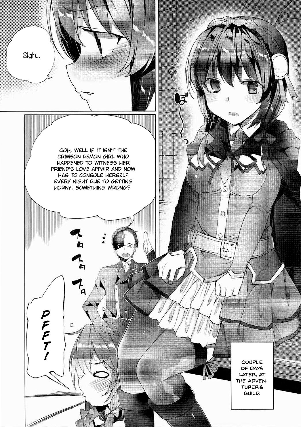 Threesome With These Wonderful Crimson Demon Girls! (Kono Subarashii Sekai ni Shukufuku wo!) [Tanaka Decilitre] 1 . Threesome With These Wonderful Crimson Demon Girls!  - Chapter 1 (Kono Subarashii Sekai ni Shukufuku wo!) [Tanaka Decilitre] – page 6