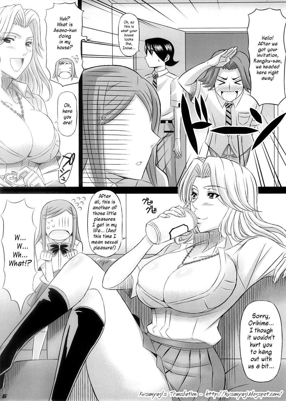 BRICOLA (Bleach) [Haikawa Hemlen] 2 . BRICOLA - Chapter 2 (Bleach) [Haikawa Hemlen] – page 5