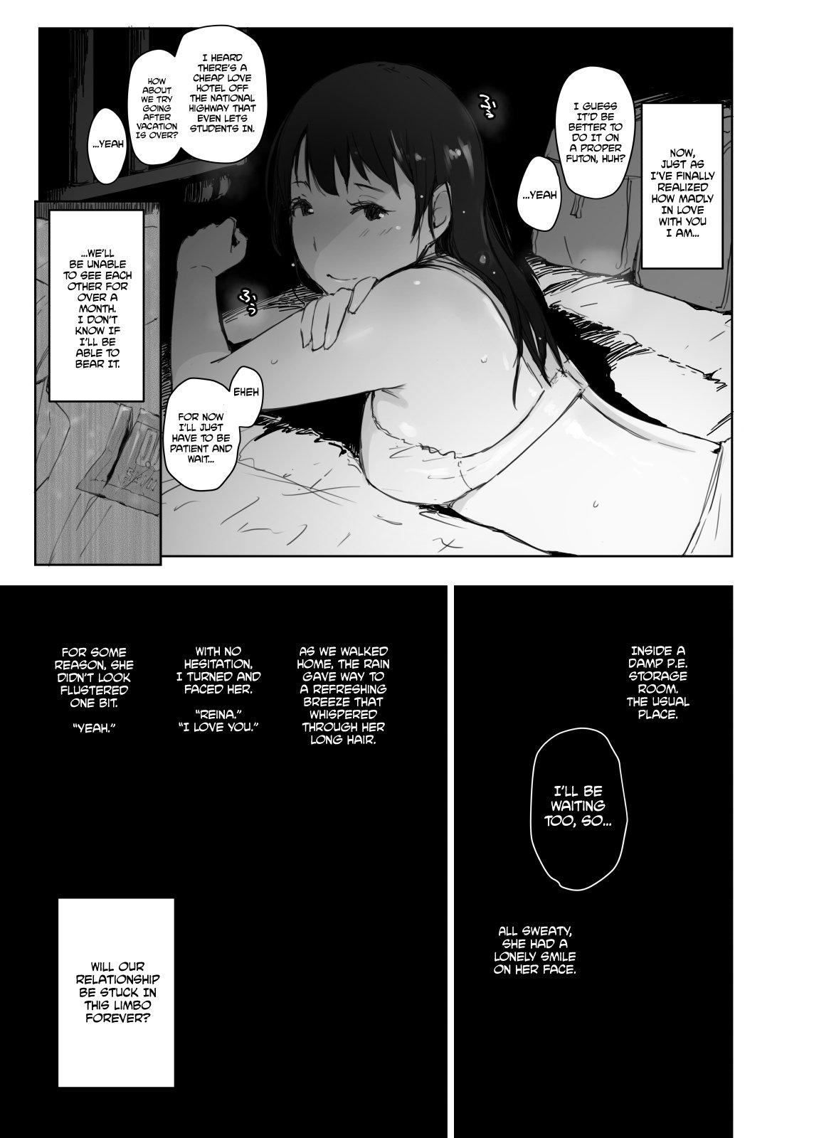 My Girlfriend Who Couldn’t Meet Summer Vacation [Arakure] 1 . My Girlfriend Who Couldn't Meet Summer Vacation - Chapter 1 [Arakure] – page 4