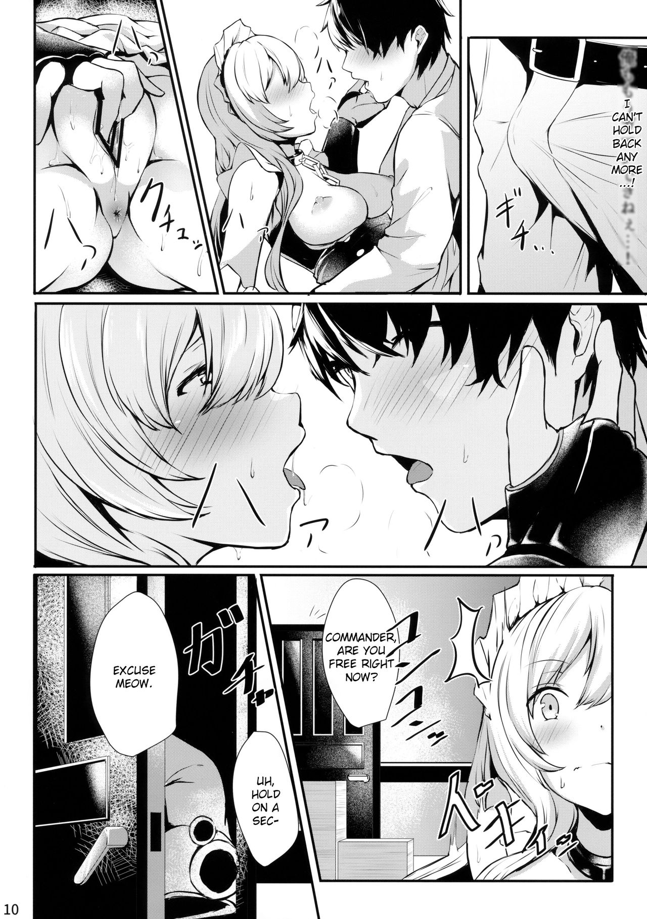 Learning Manners with Belfast! (Azur Lane) [Yukisiro Arte] 1 . Learning Manners with Belfast! - Chapter 1 (Azur Lane) [Yukisiro Arte] – page 9