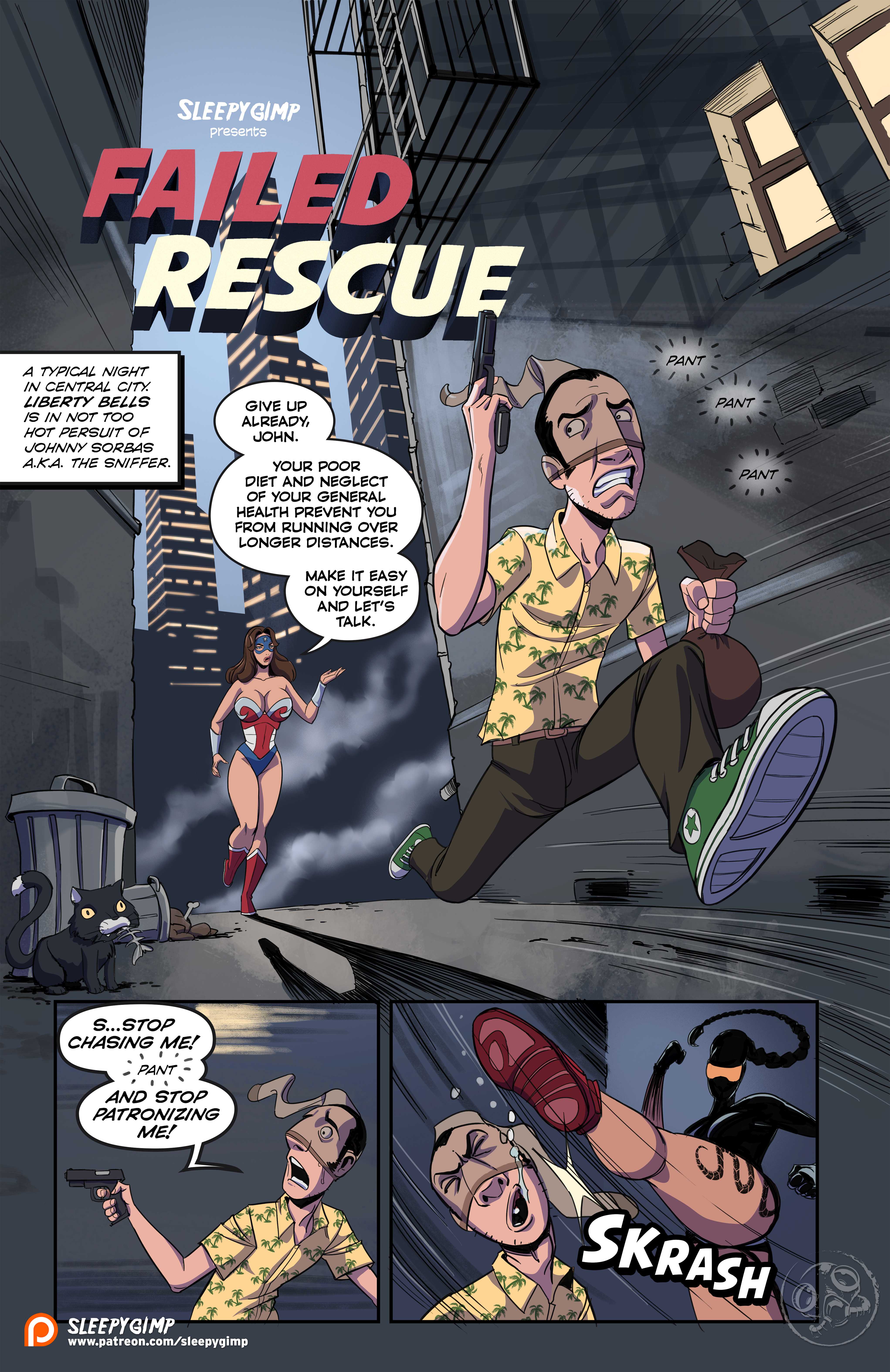 Failed Rescue [Sleepy Gimp] 1 . Failed Rescue - Chapter 1 [Sleepy Gimp] – page 2