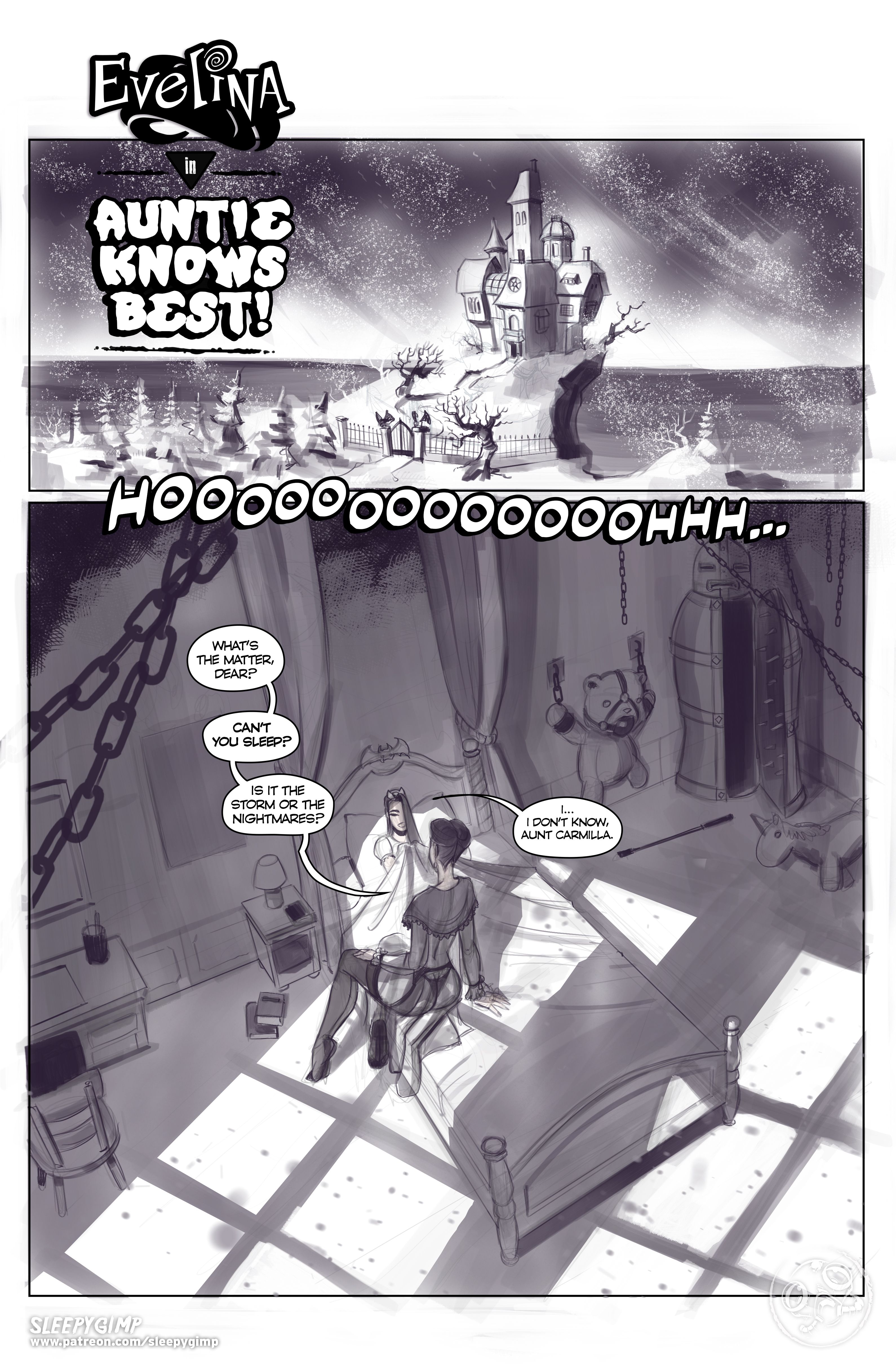 Auntie Knows Best [Sleepy Gimp] 1 . Auntie Knows Best - Chapter 1 [Sleepy Gimp] – page 1