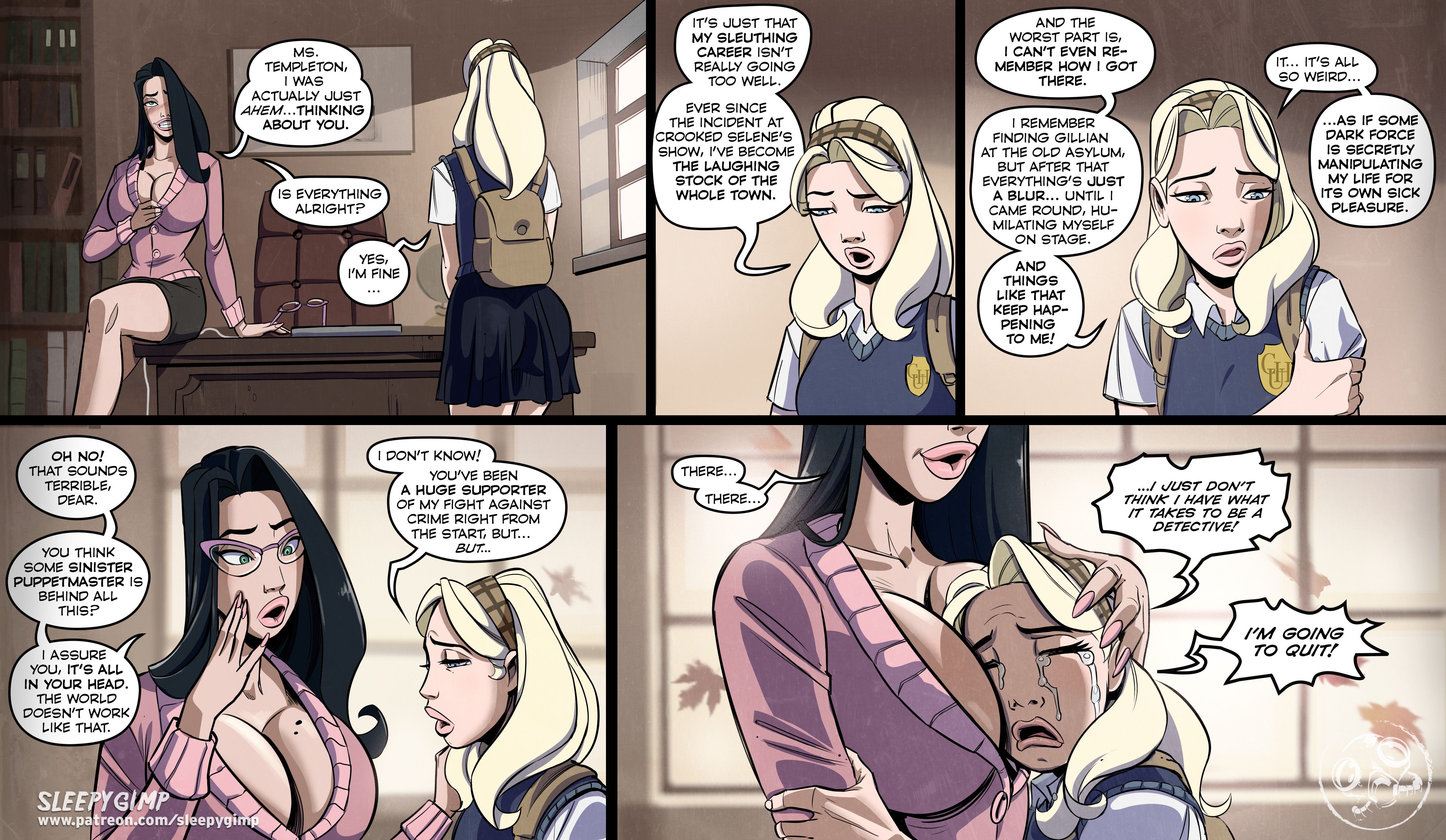 Girl-Detective No More! [Sleepy Gimp] 1 . Girl-Detective No More! - Chapter 1 [Sleepy Gimp] – page 4